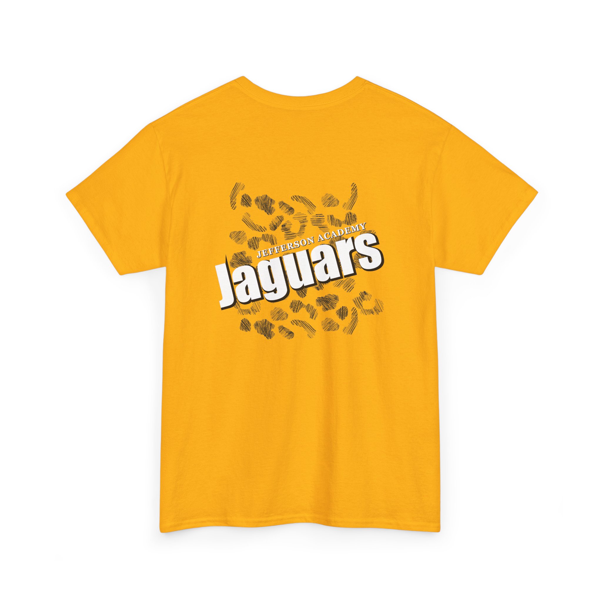 Jaguar Print Shirt Heavy Cotton Unisex Tee - Image 64