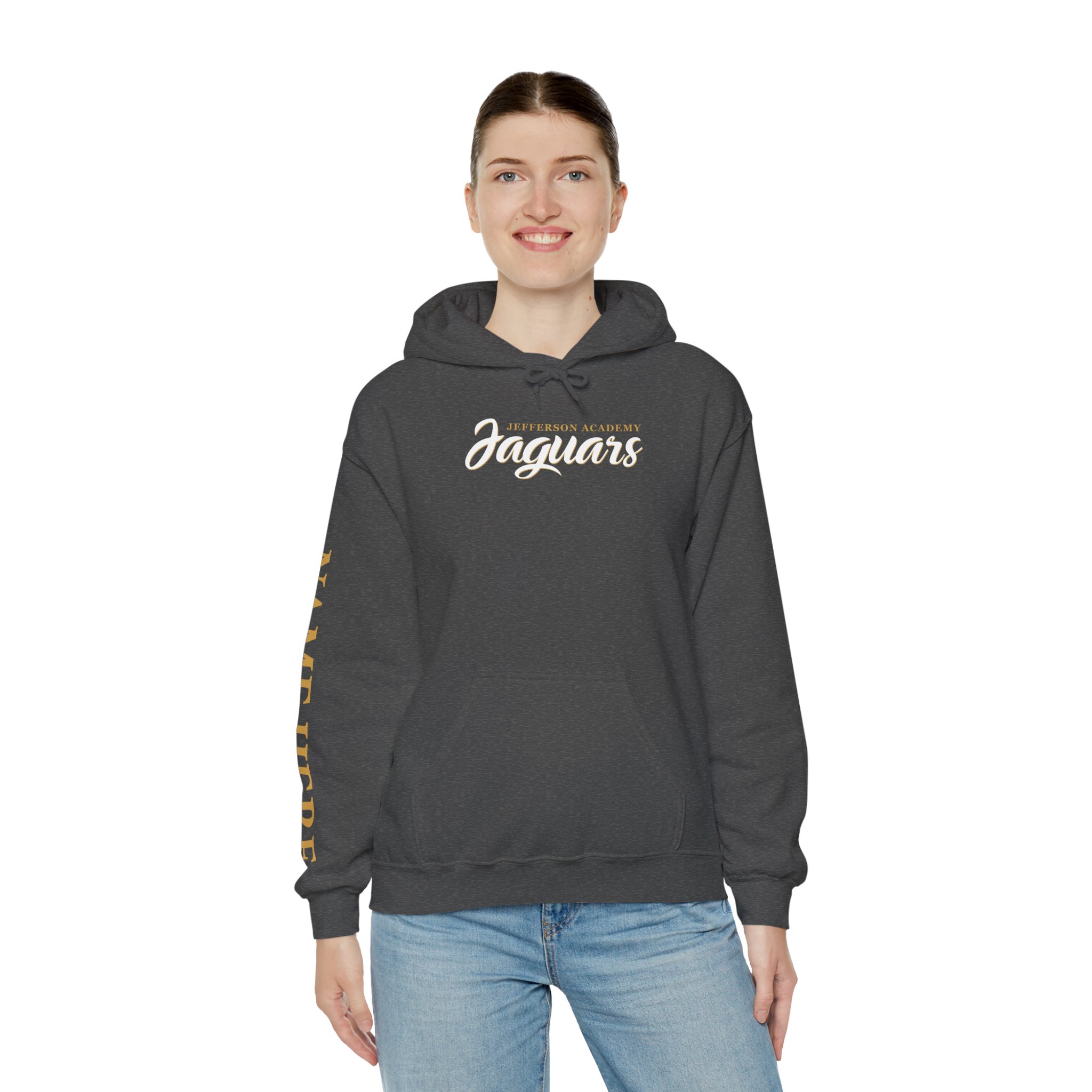 JA Galaxy Volleyball Heavy Blend™ Hooded Sweatshirt - Image 4