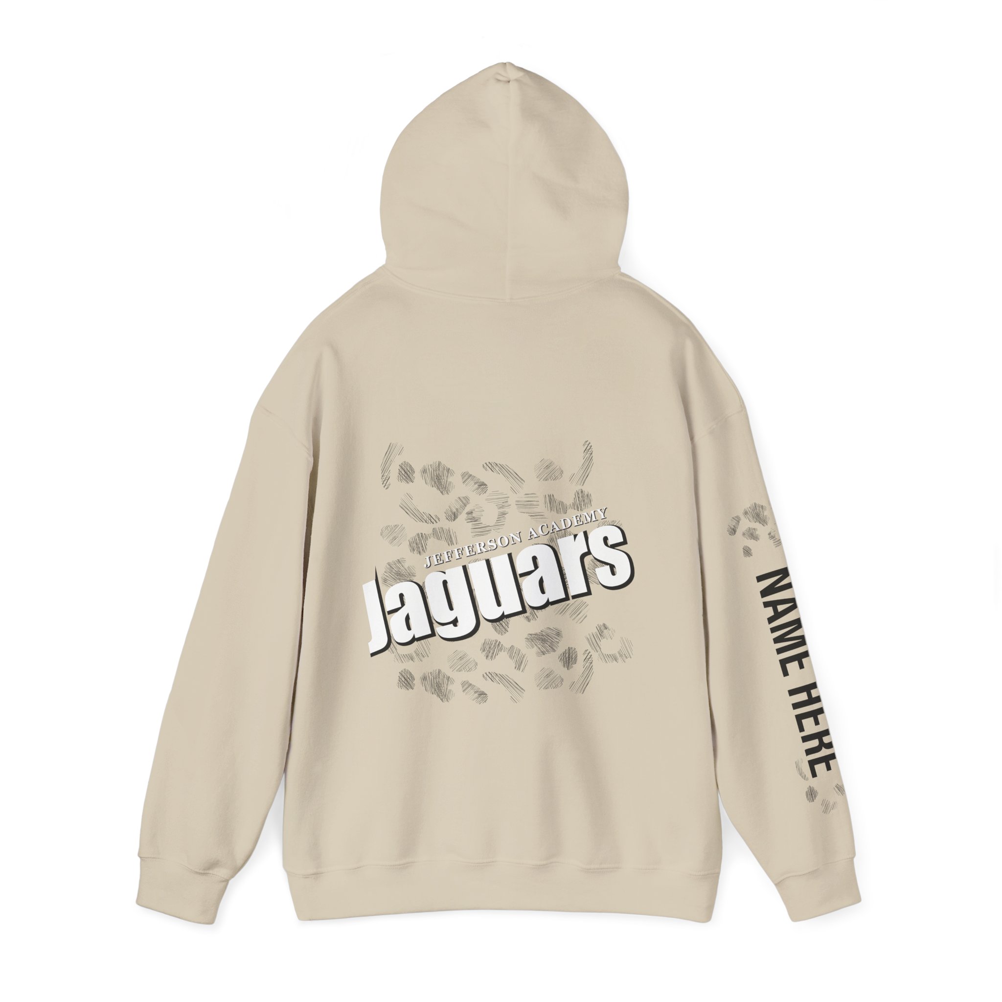 Jaguar Print Unisex Heavy Blend™ Hooded Sweatshirt - Image 7
