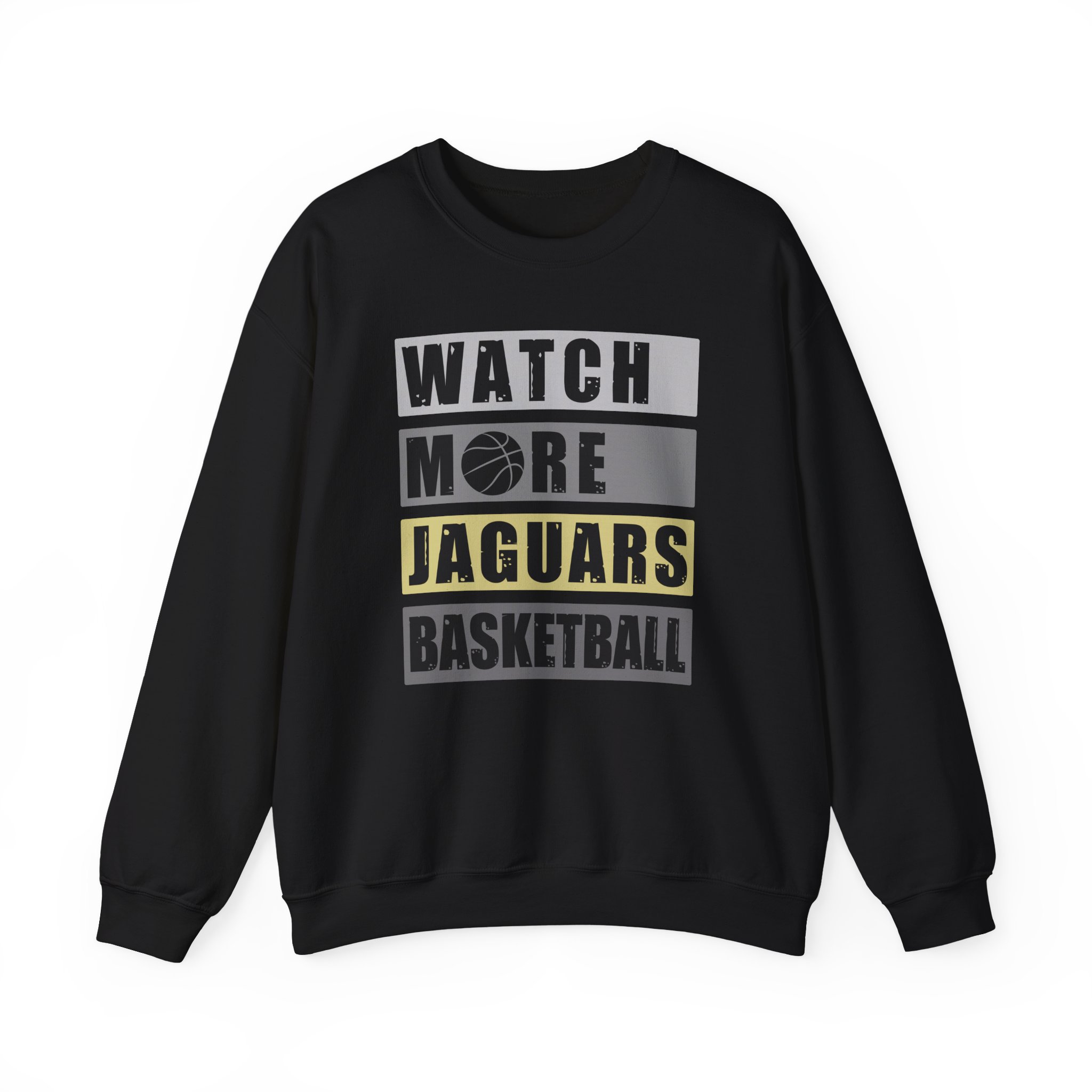 Watch More Jaguars Basketball Crewneck Sweatshirt