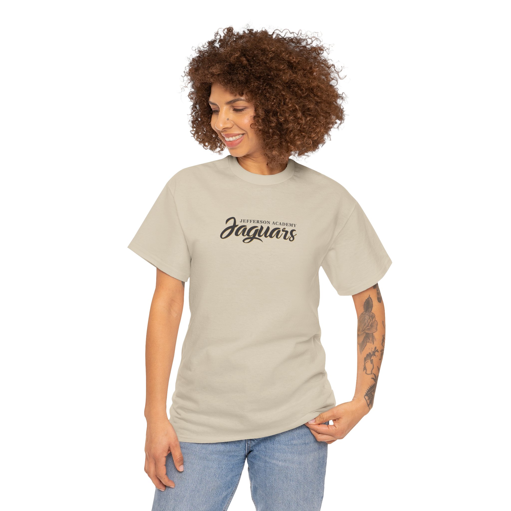 JA Galaxy Volleyball Shirt Heavy Cotton Unisex Tee - Image 17