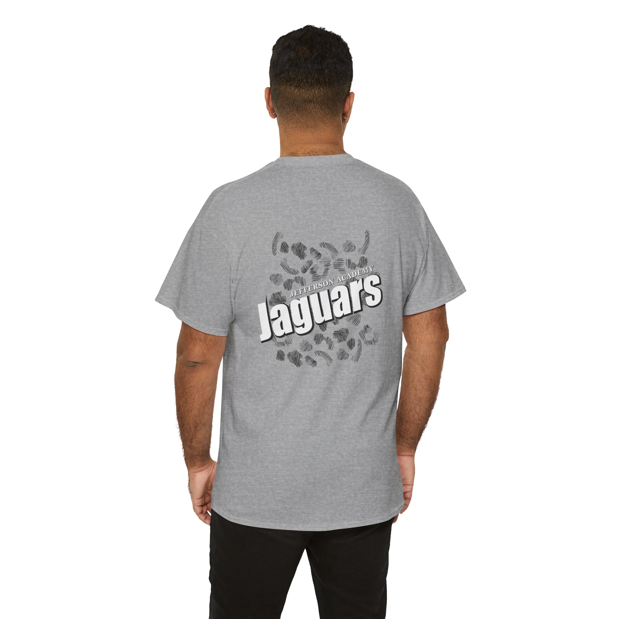 Jaguar Print Shirt Heavy Cotton Unisex Tee - Image 13