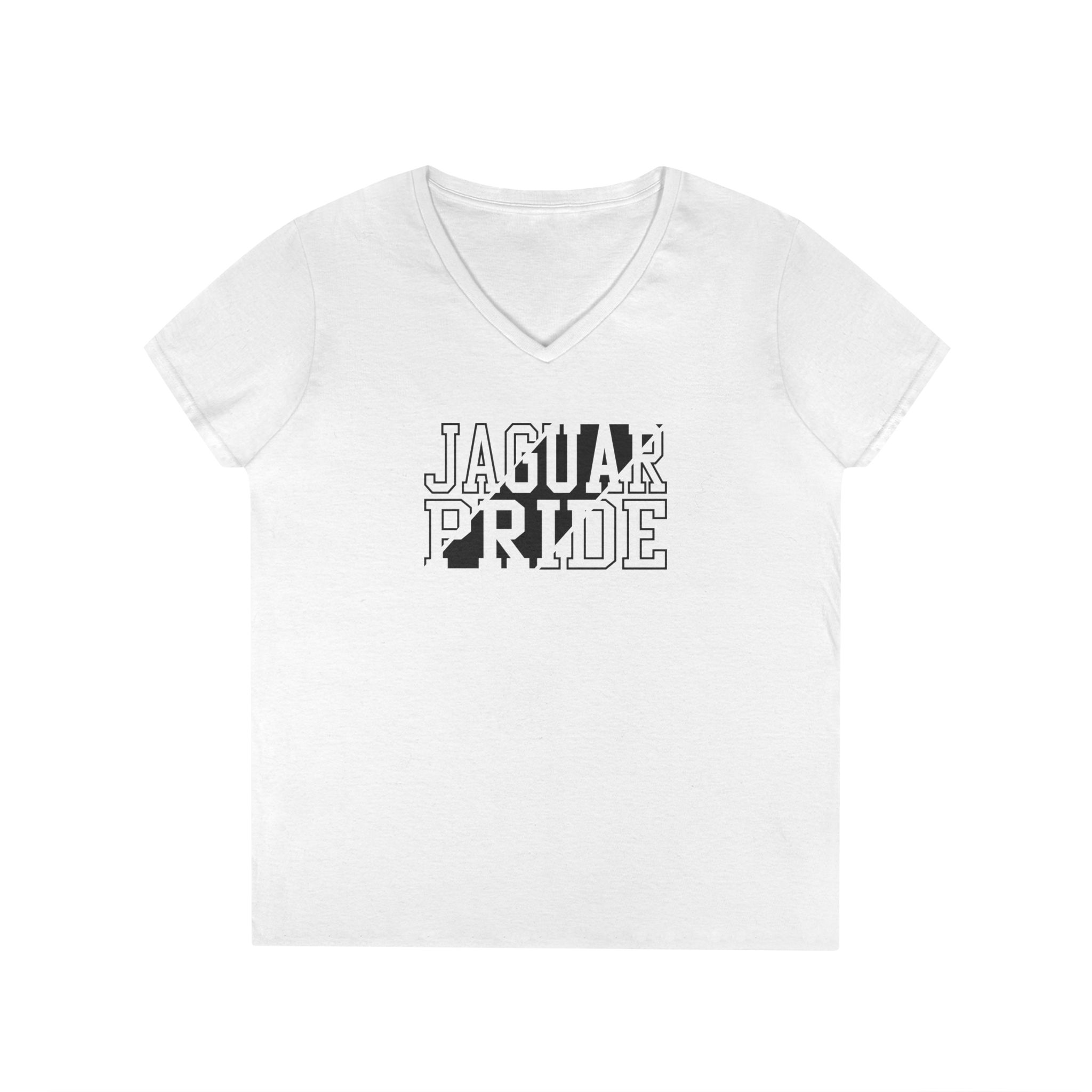 Jaguar Pride Ladies' V-Neck T-Shirt - Image 5
