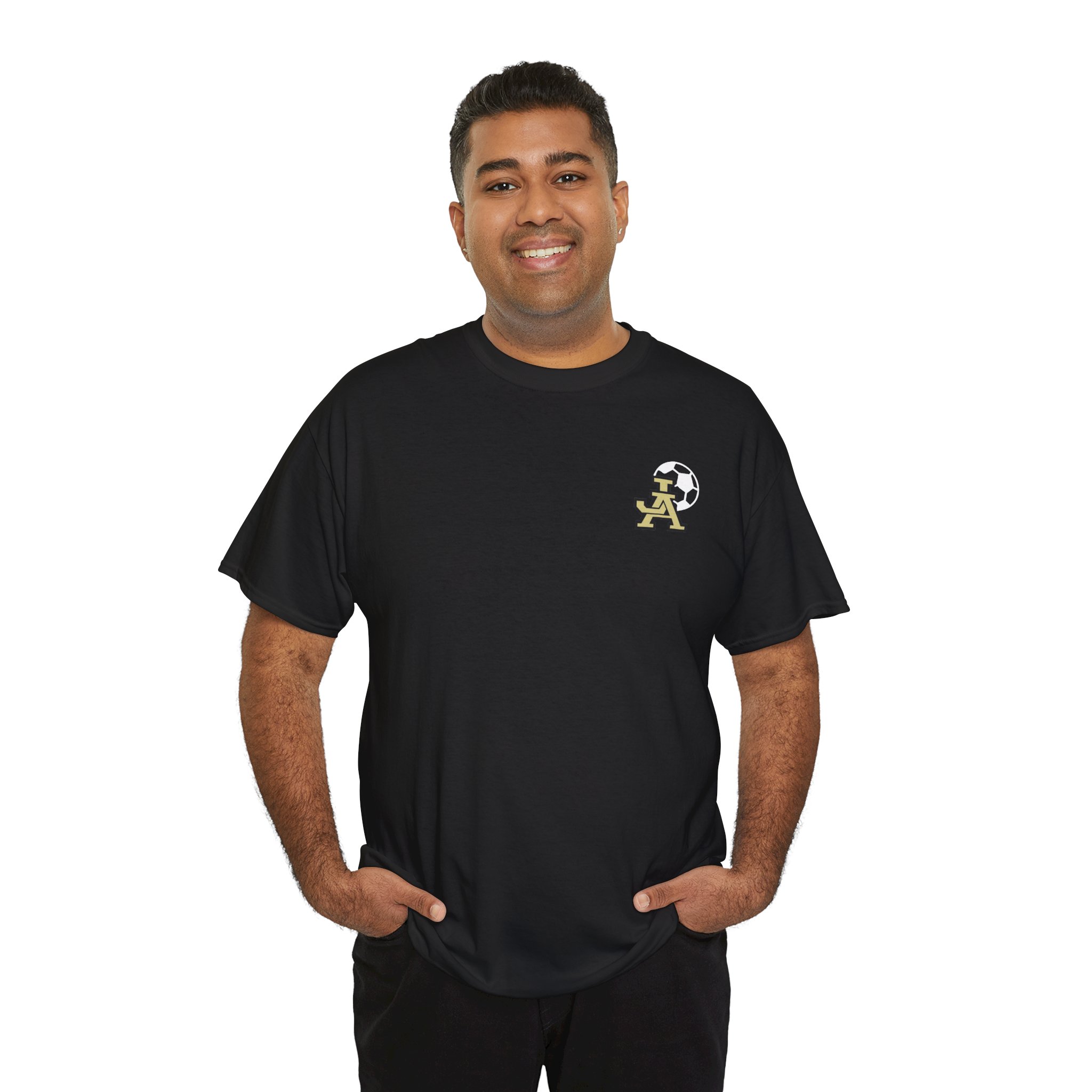 JA Soccer Shirt Heavy Cotton Unisex Tee - Image 59