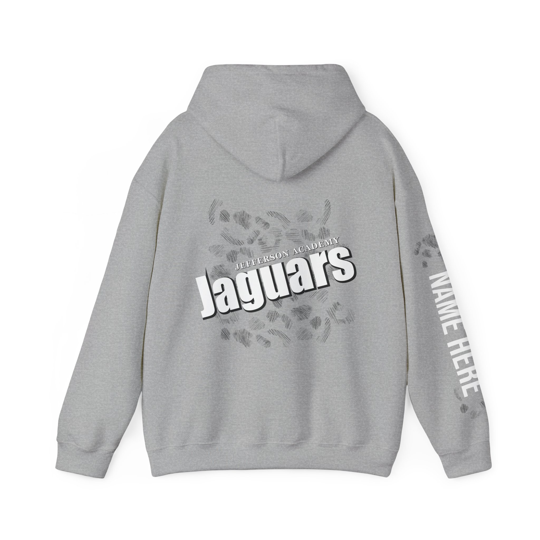 Jaguar Print Unisex Heavy Blend™ Hooded Sweatshirt - Image 10
