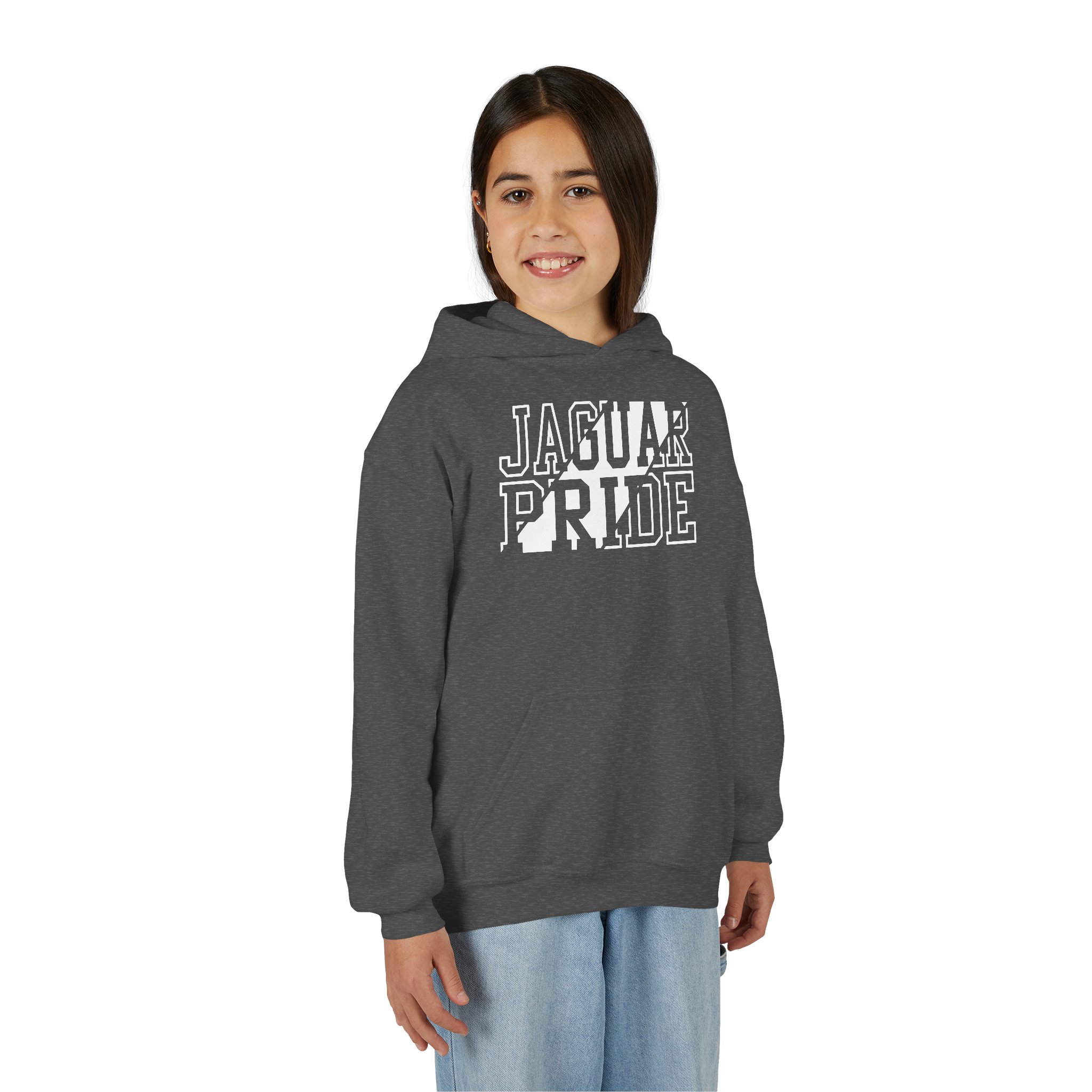 Youth Jaguar Pride Heavy Blend Hoodie