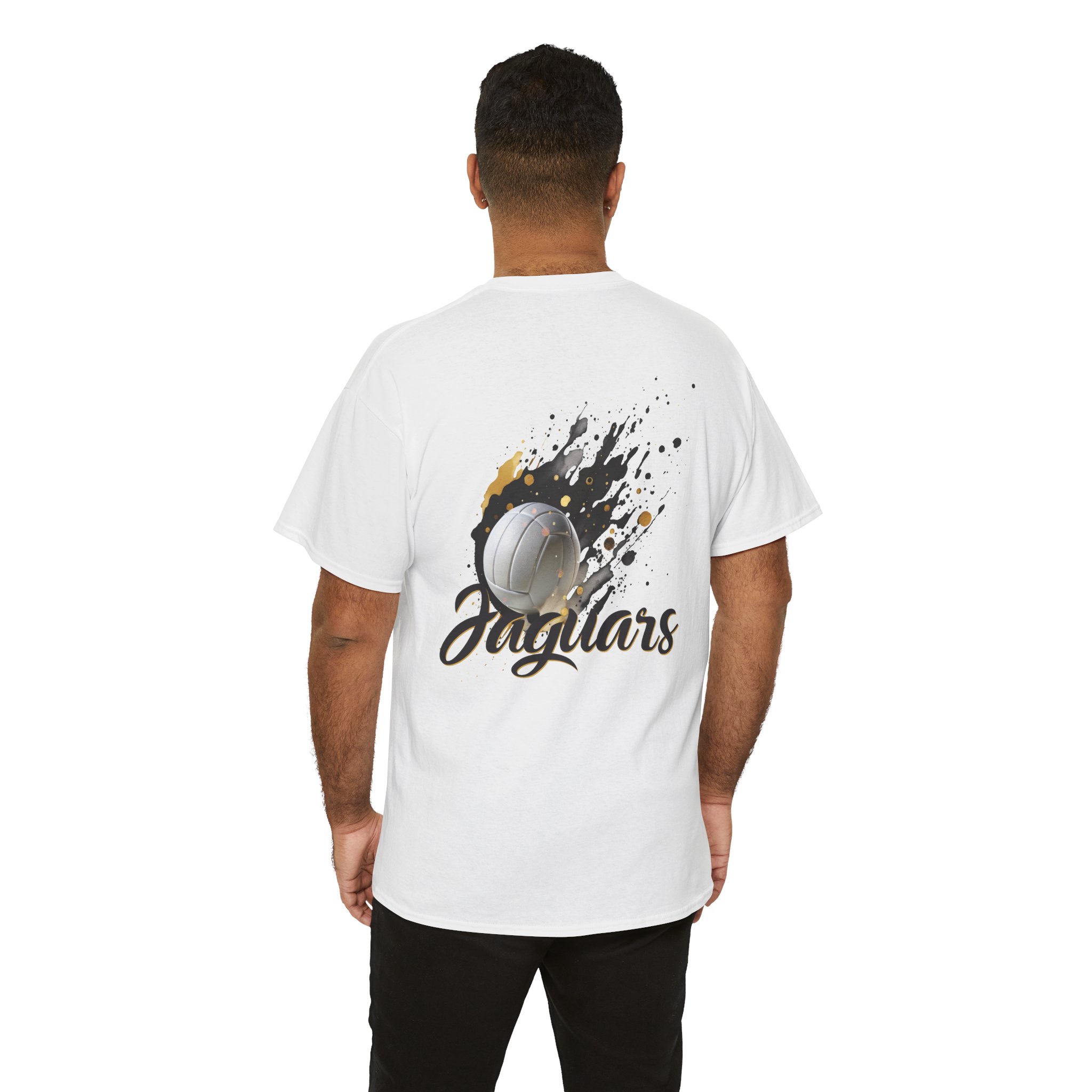 JA Galaxy Volleyball Shirt Heavy Cotton Unisex Tee - Image 50