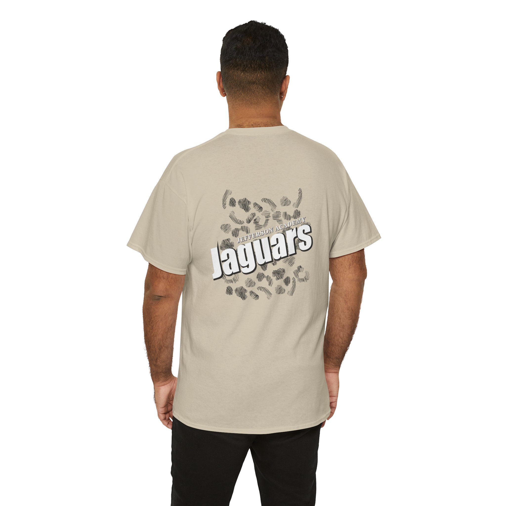Jaguar Print Shirt Heavy Cotton Unisex Tee - Image 29