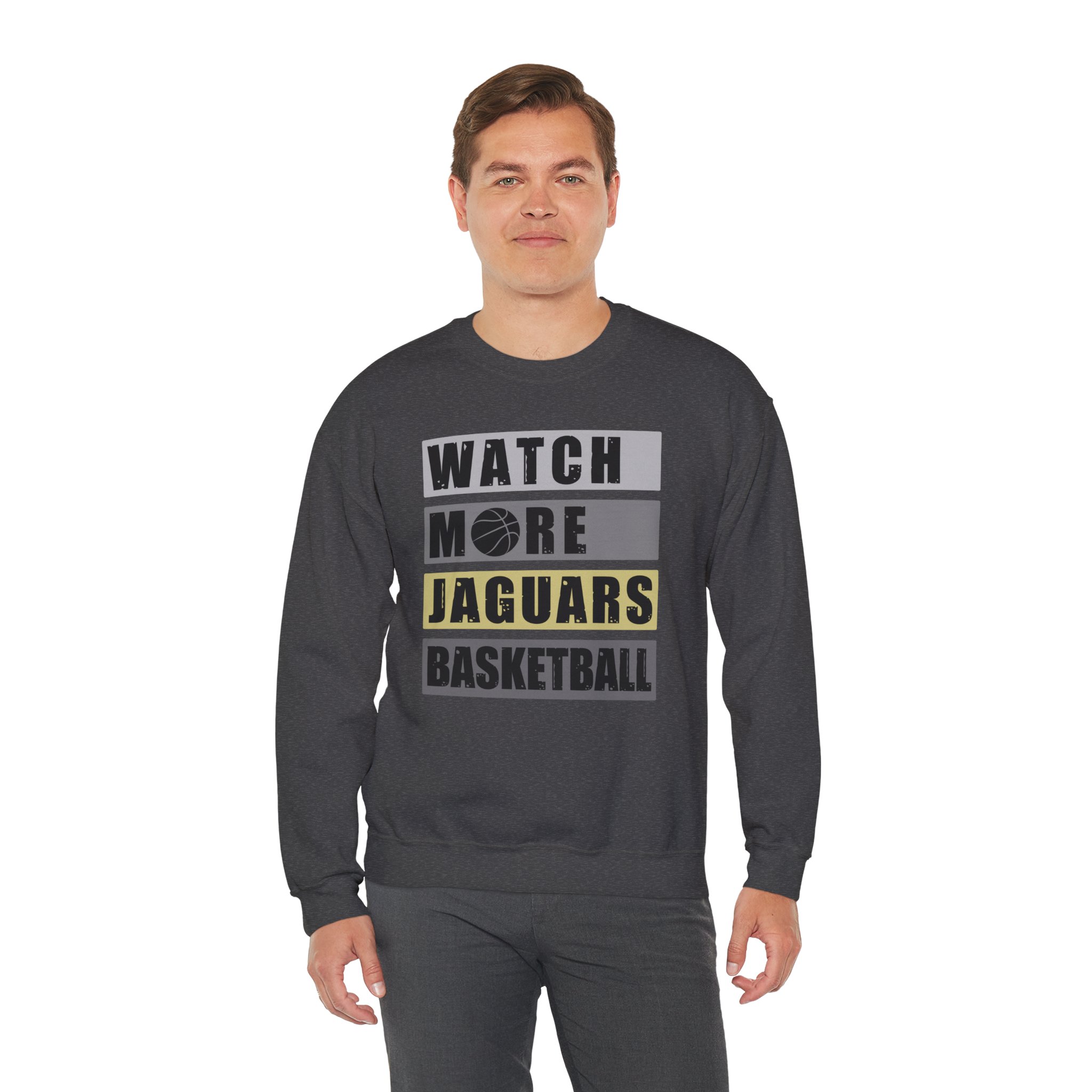 Watch More Jaguars Basketball Crewneck Sweatshirt - Image 31
