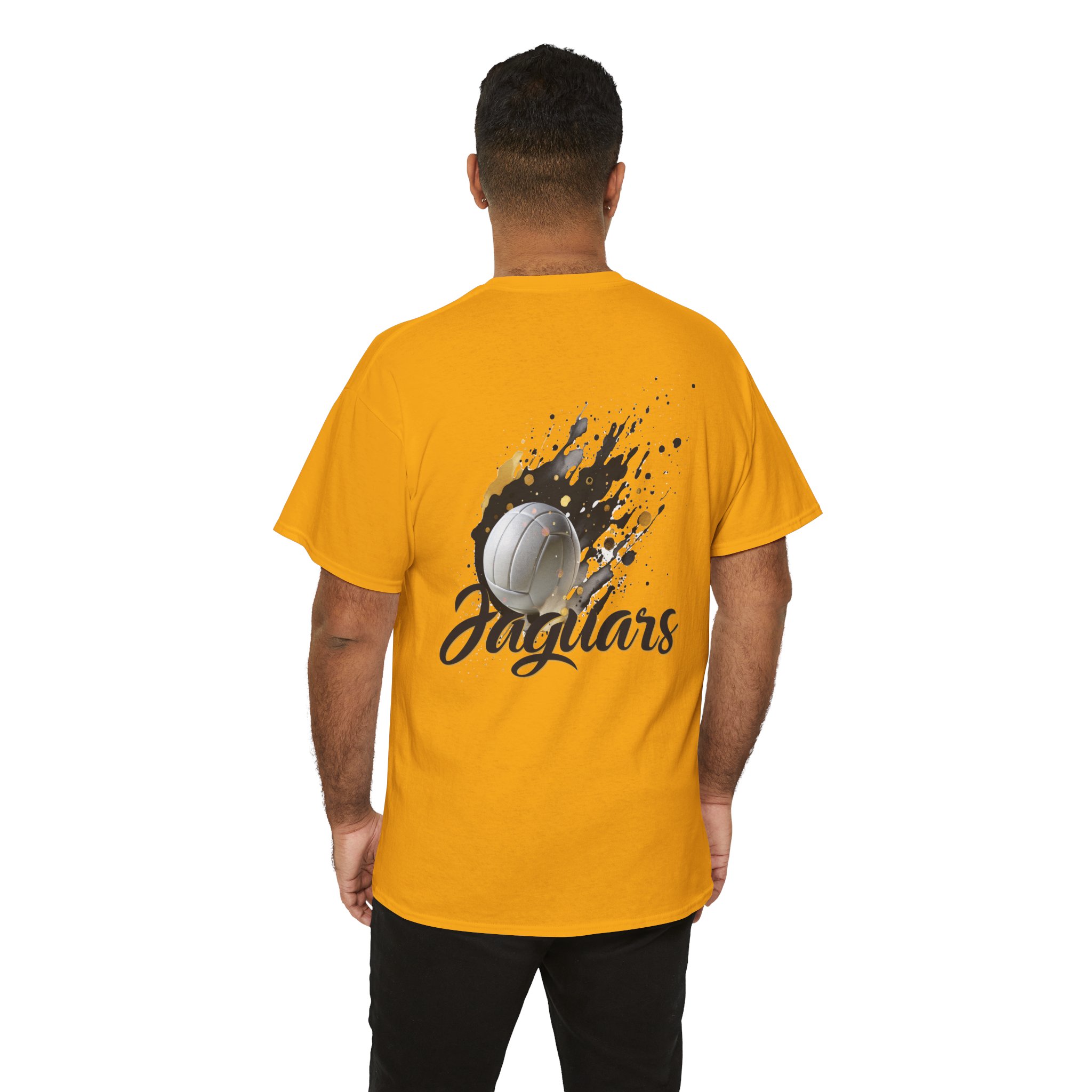 JA Galaxy Volleyball Shirt Heavy Cotton Unisex Tee - Image 13