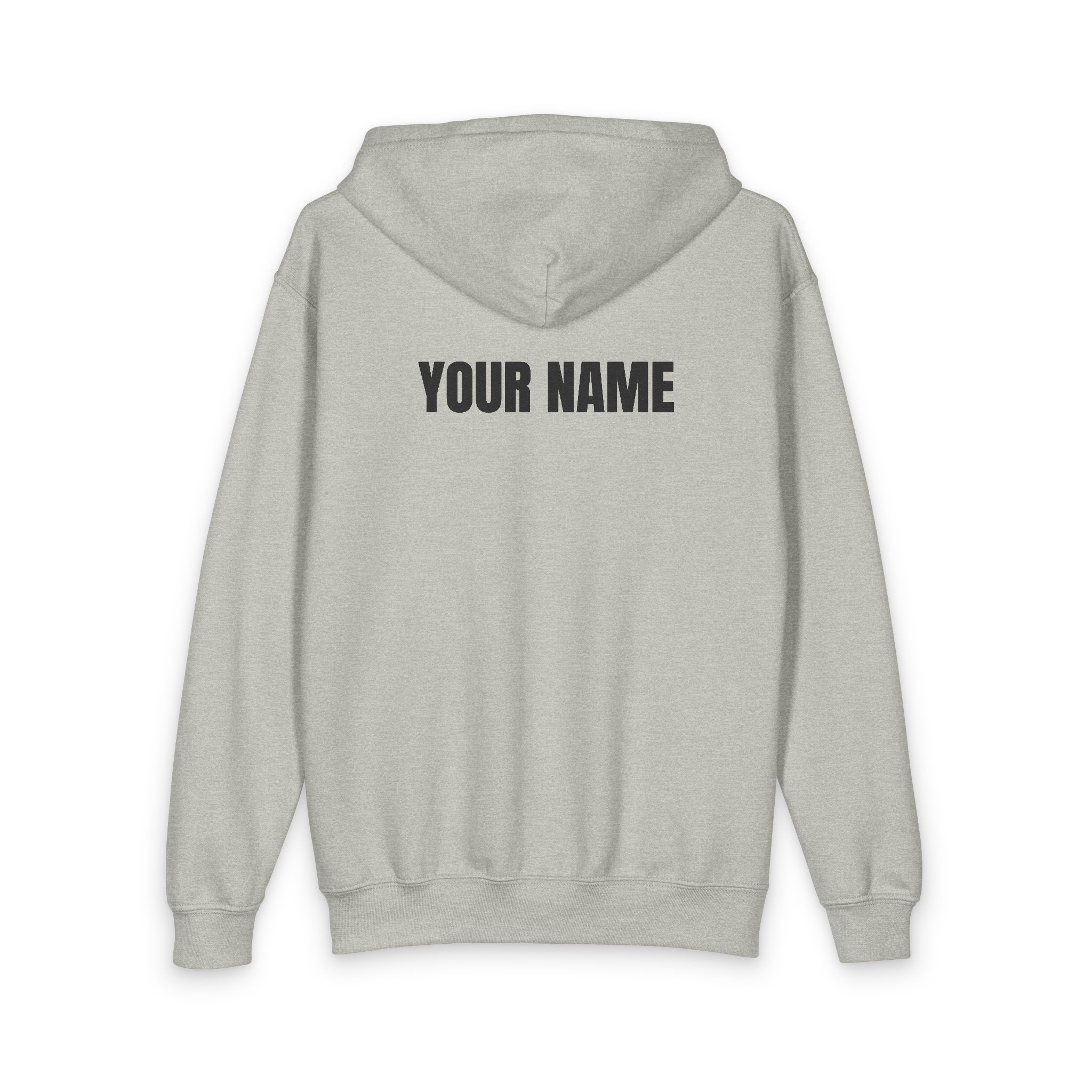 JA Youth Zipped Hoodie with Name Personalization - Image 4