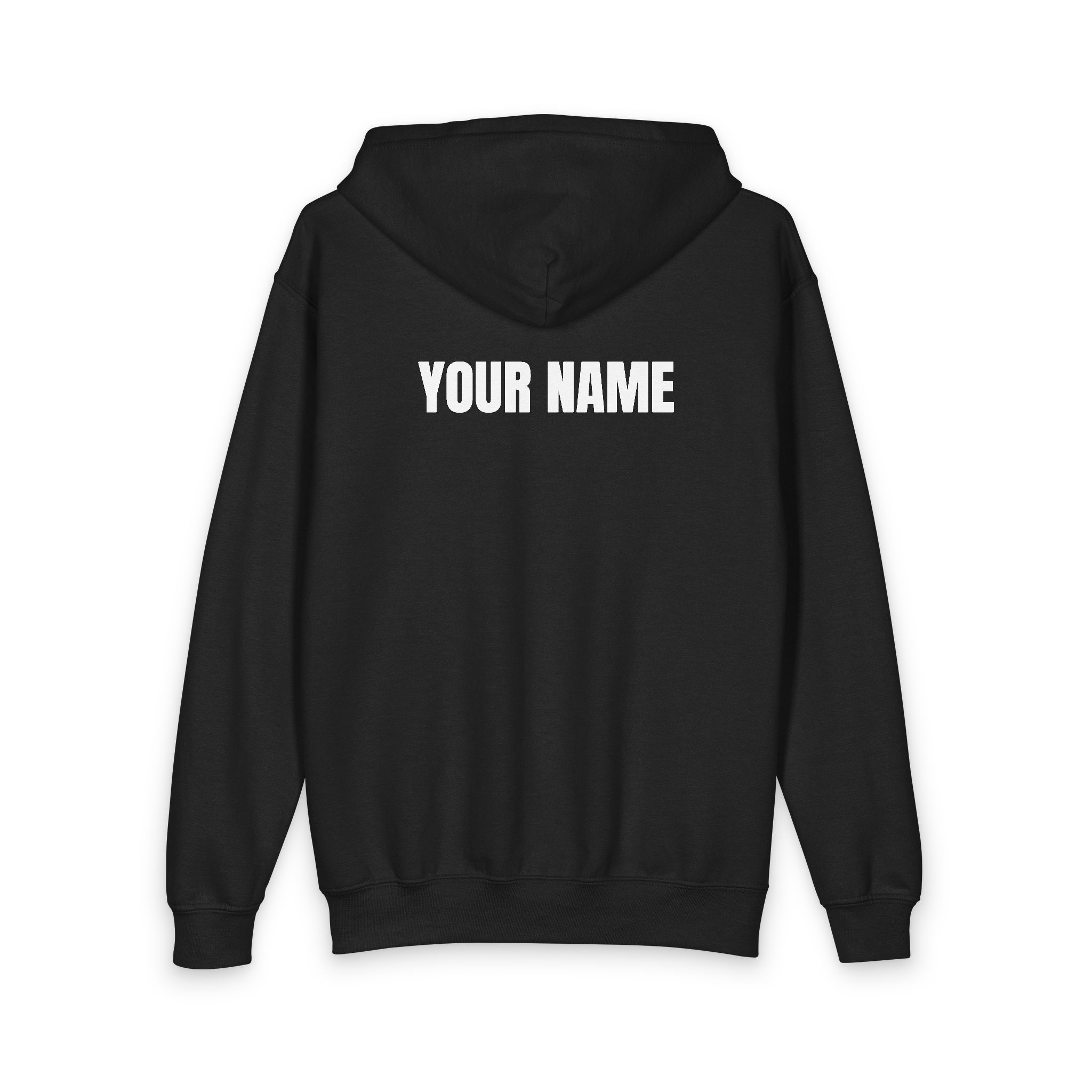 JA Youth Zipped Hoodie with Name Personalization - Image 2