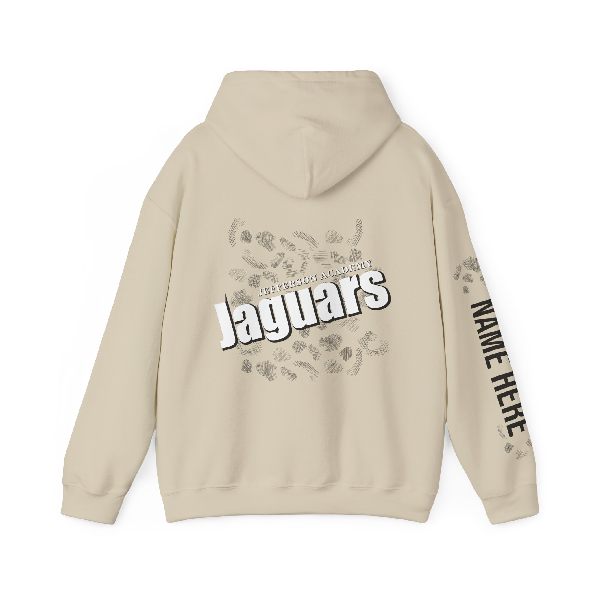 Jaguar Print Unisex Heavy Blend™ Hooded Sweatshirt - Image 6