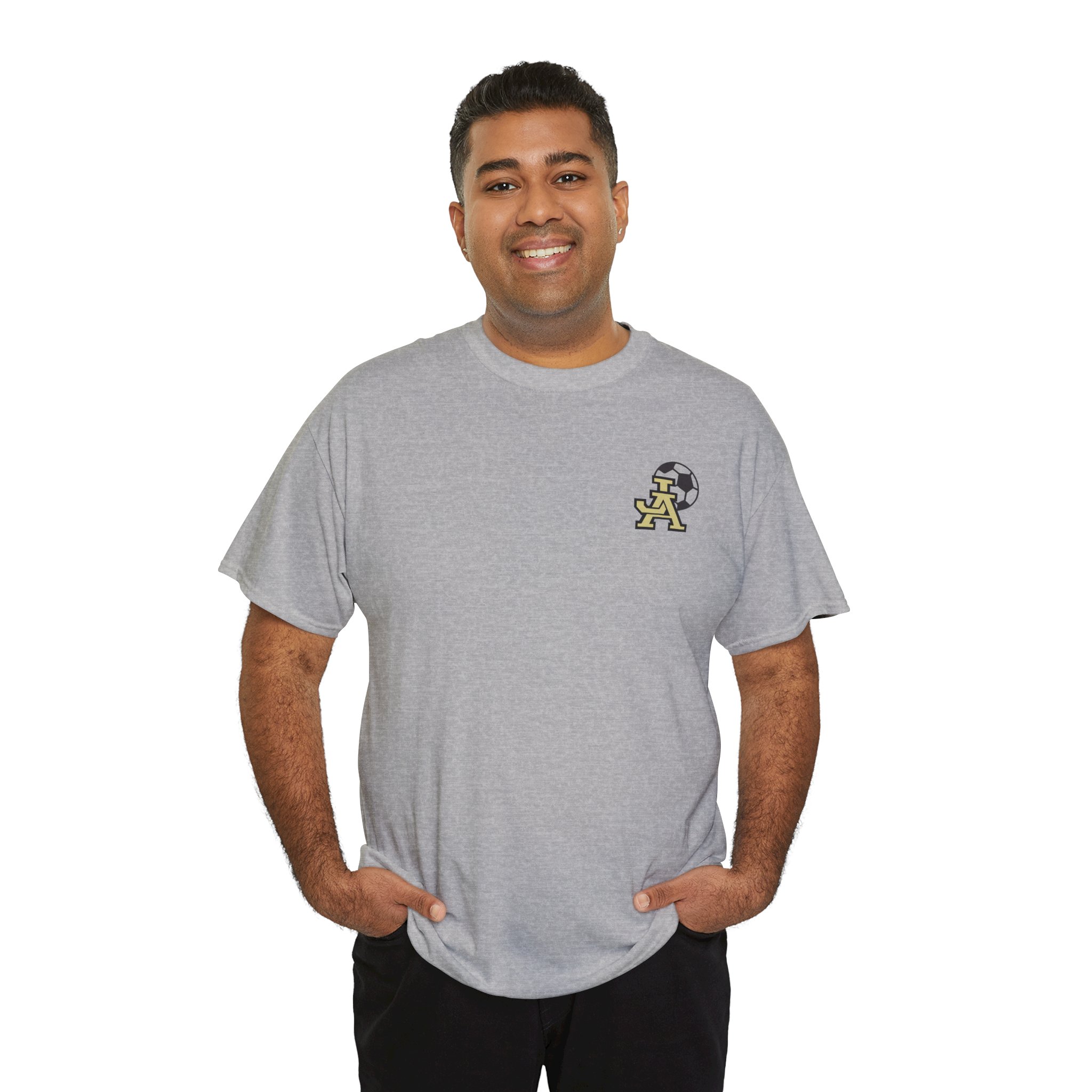 JA Soccer Shirt Heavy Cotton Unisex Tee - Image 16