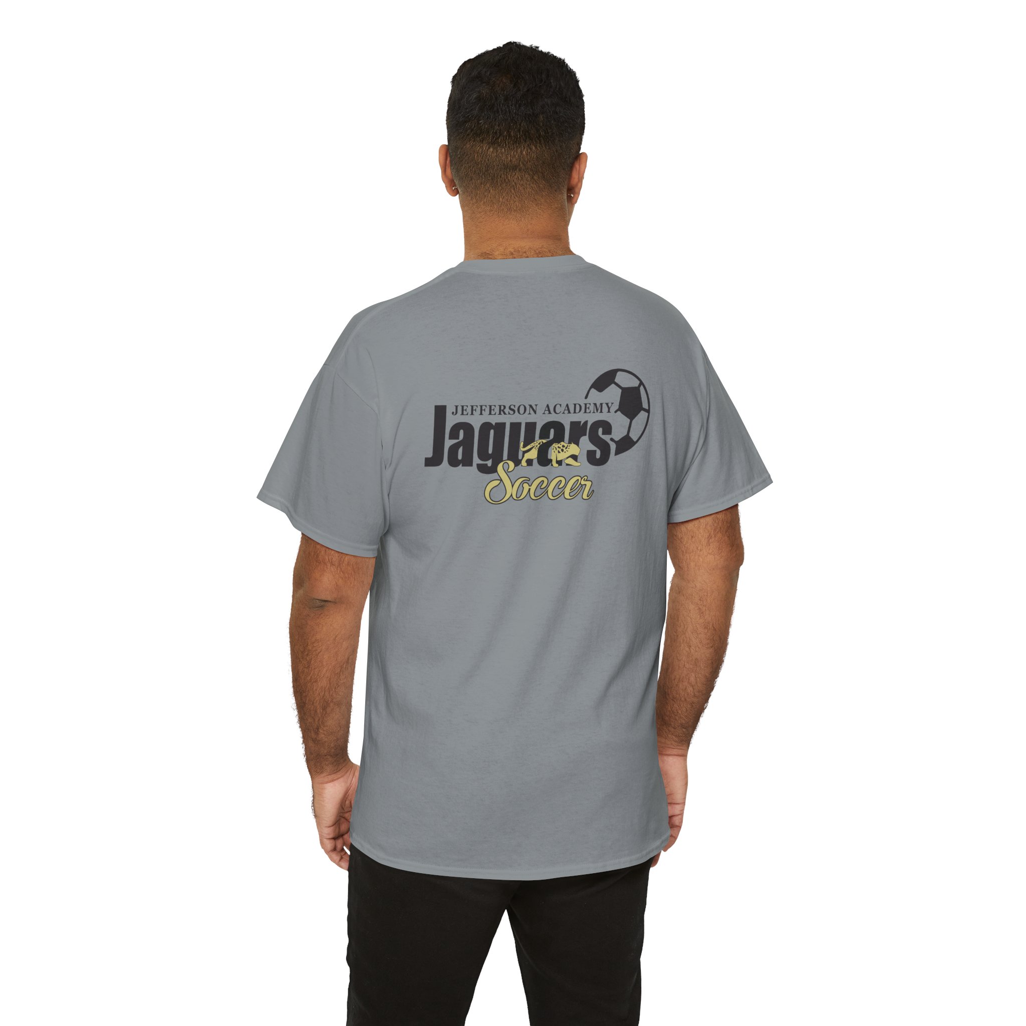 JA Soccer Shirt Heavy Cotton Unisex Tee - Image 50