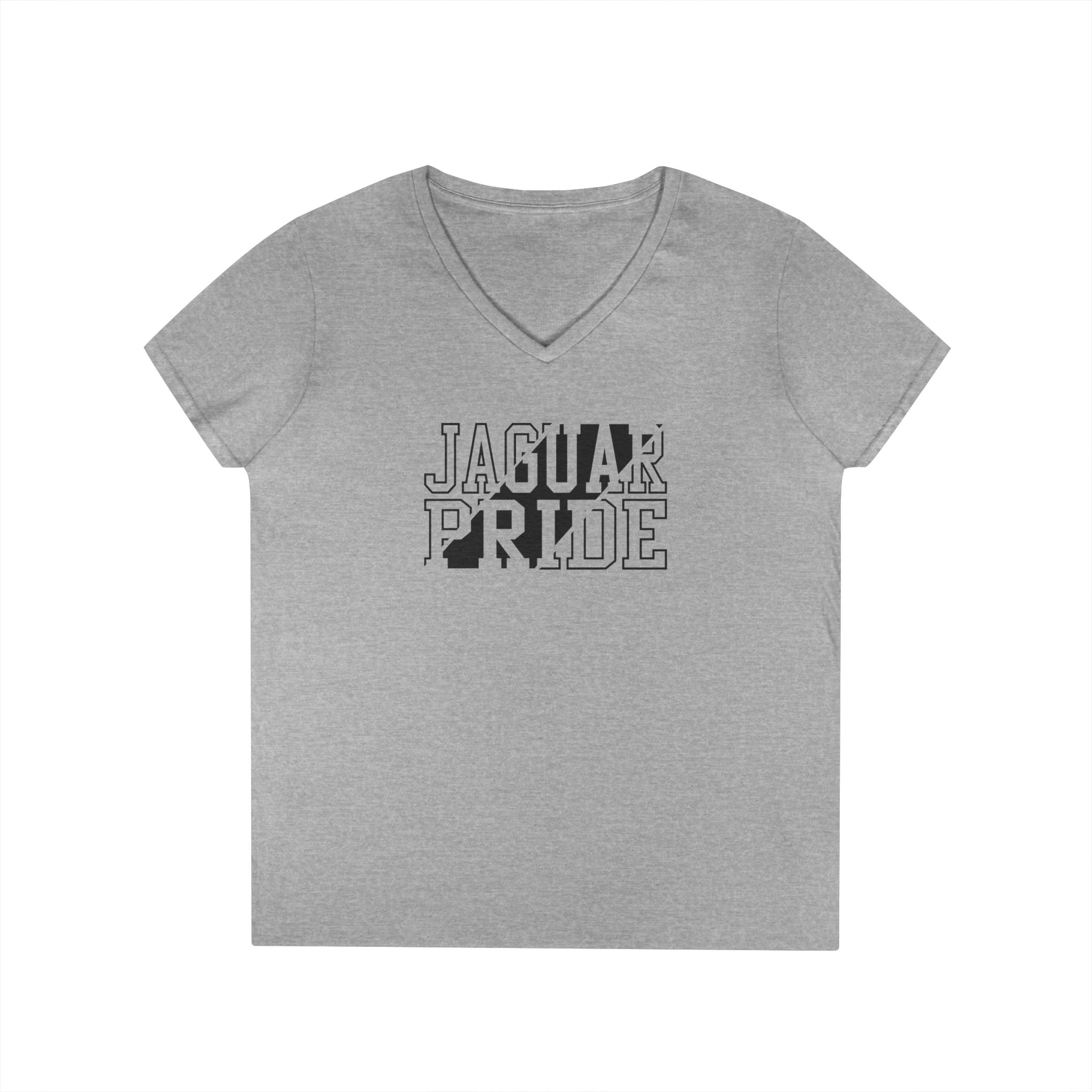 Jaguar Pride Ladies' V-Neck T-Shirt - Image 7