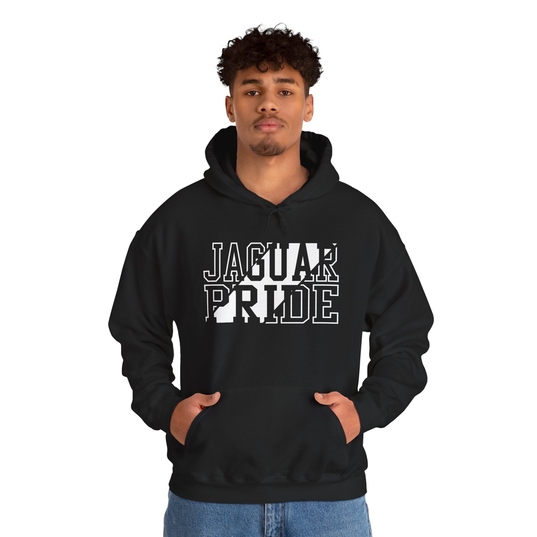 Jaguar Pride Unisex Heavy Blend™ Hooded Sweatshirt - Image 9