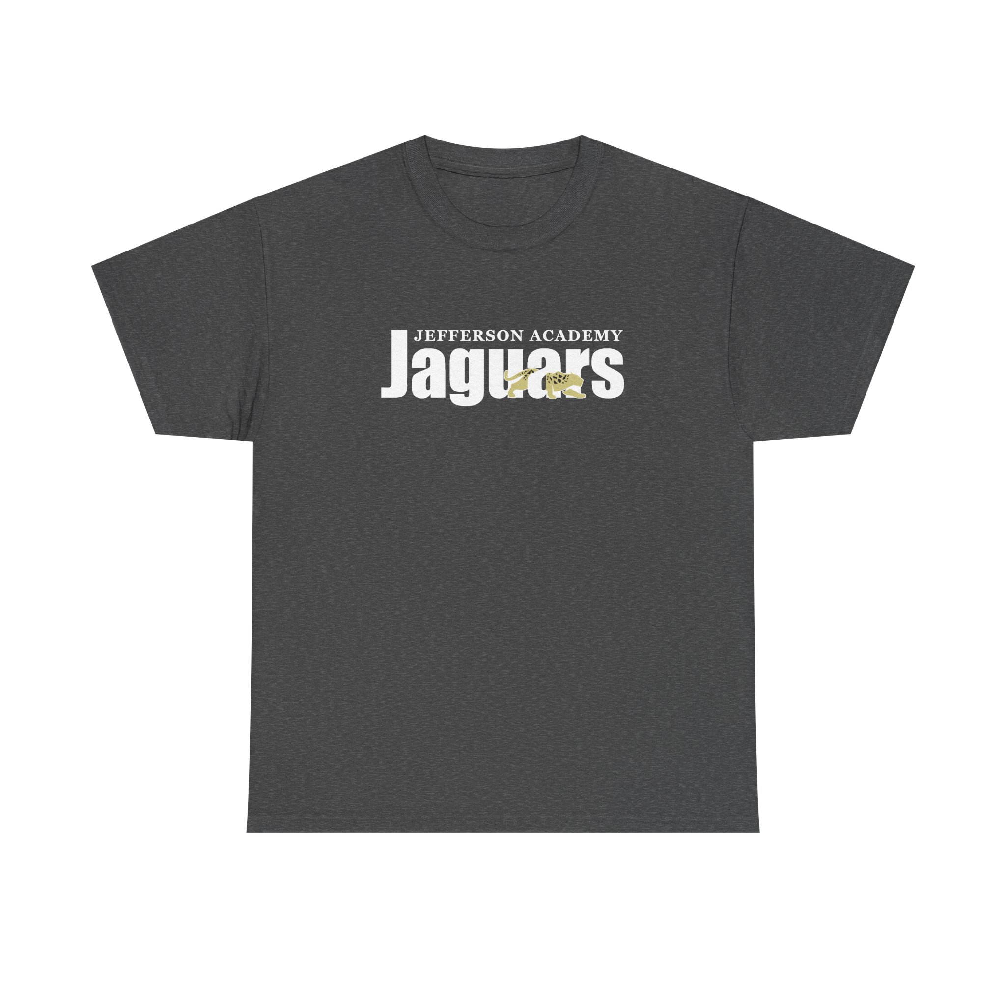JA Jaguars Shirt w/ Back Name - Heavy Cotton Unisex Tee - Image 34