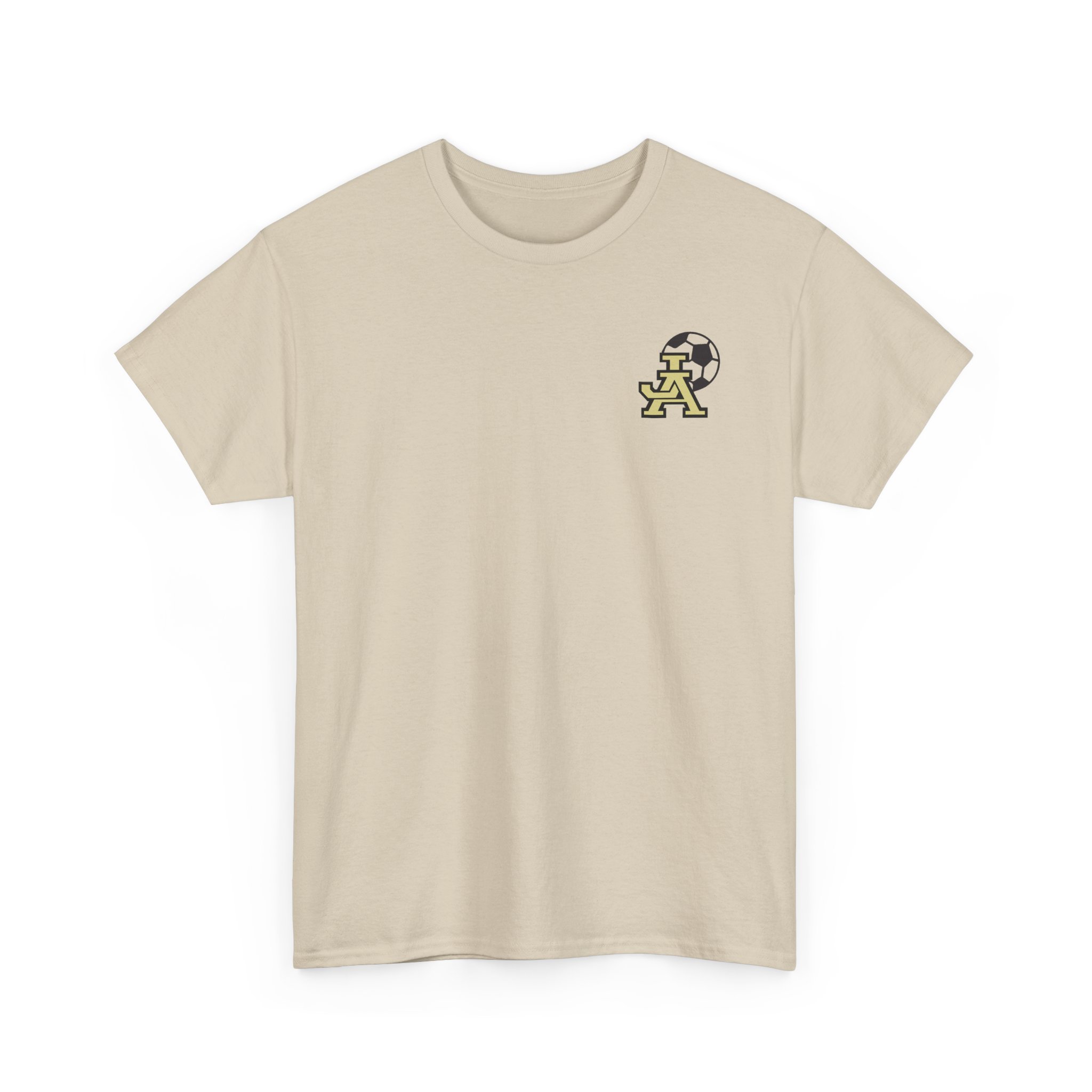 JA Soccer Shirt Heavy Cotton Unisex Tee - Image 38