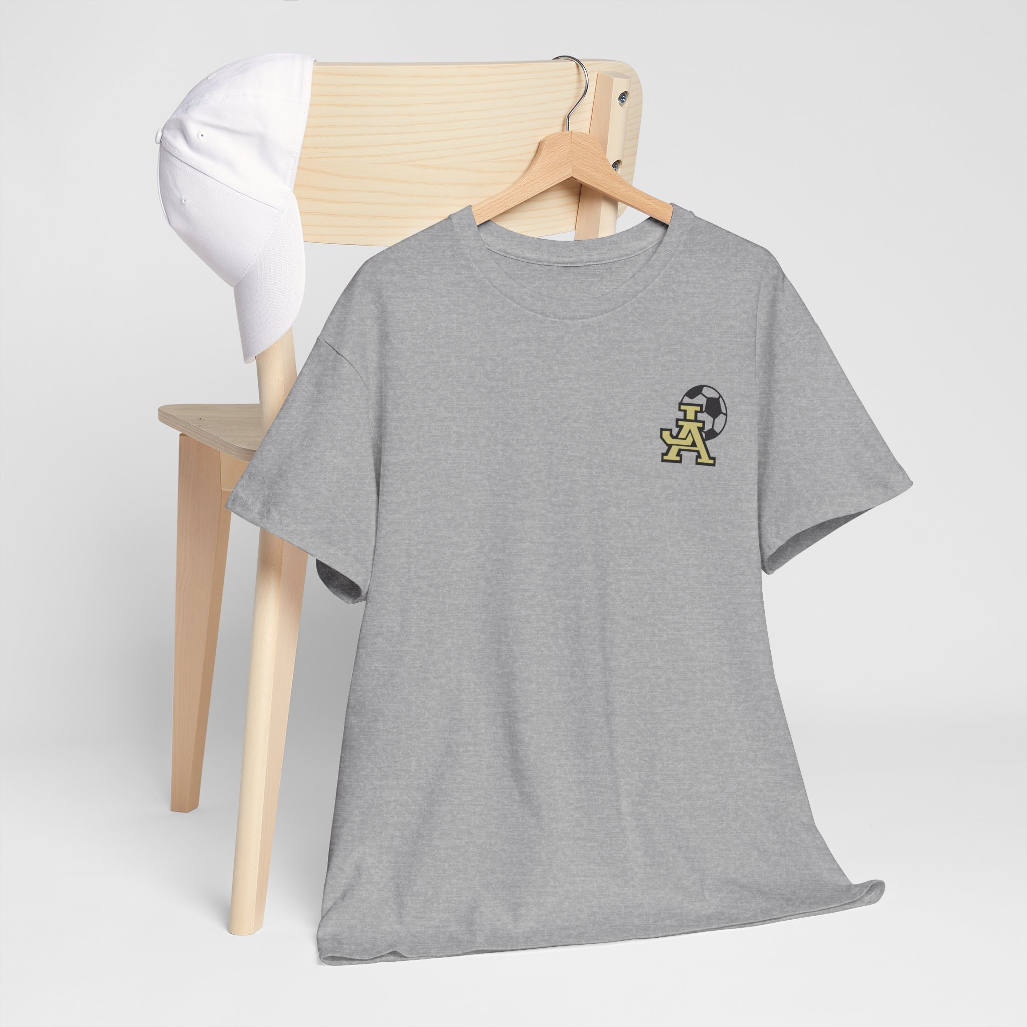 JA Soccer Shirt Heavy Cotton Unisex Tee - Image 9