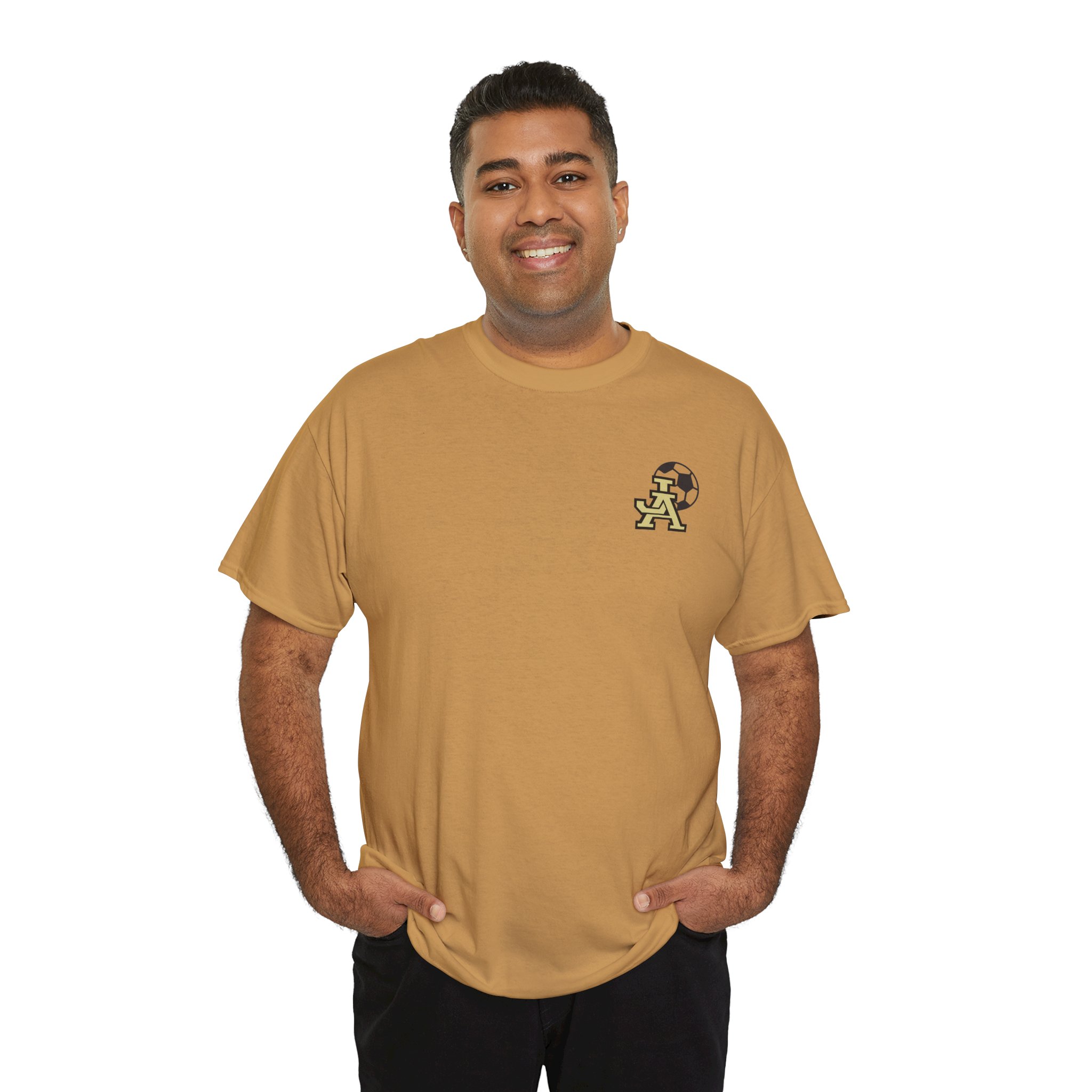 JA Soccer Shirt Heavy Cotton Unisex Tee - Image 25