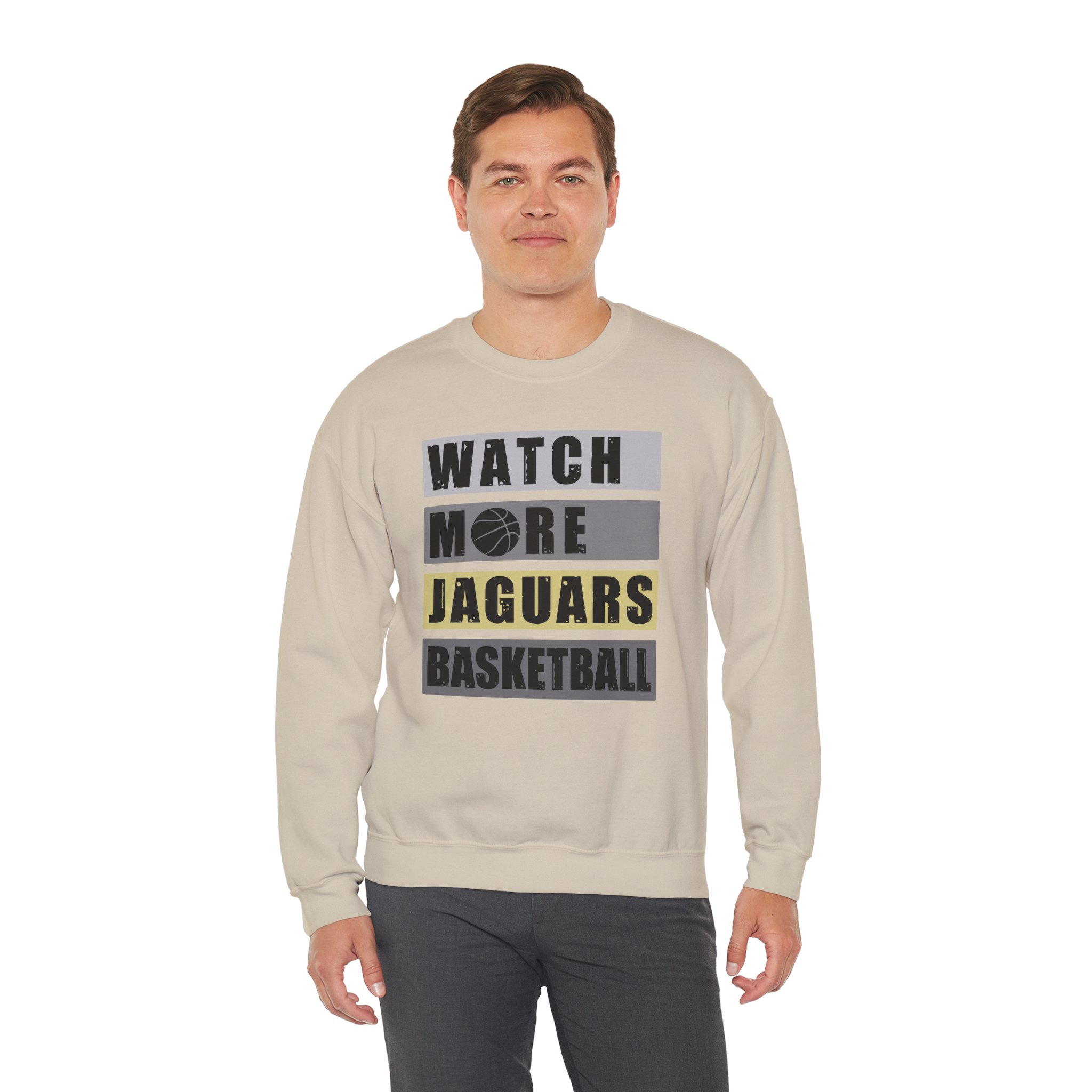 Watch More Jaguars Basketball Crewneck Sweatshirt - Image 17