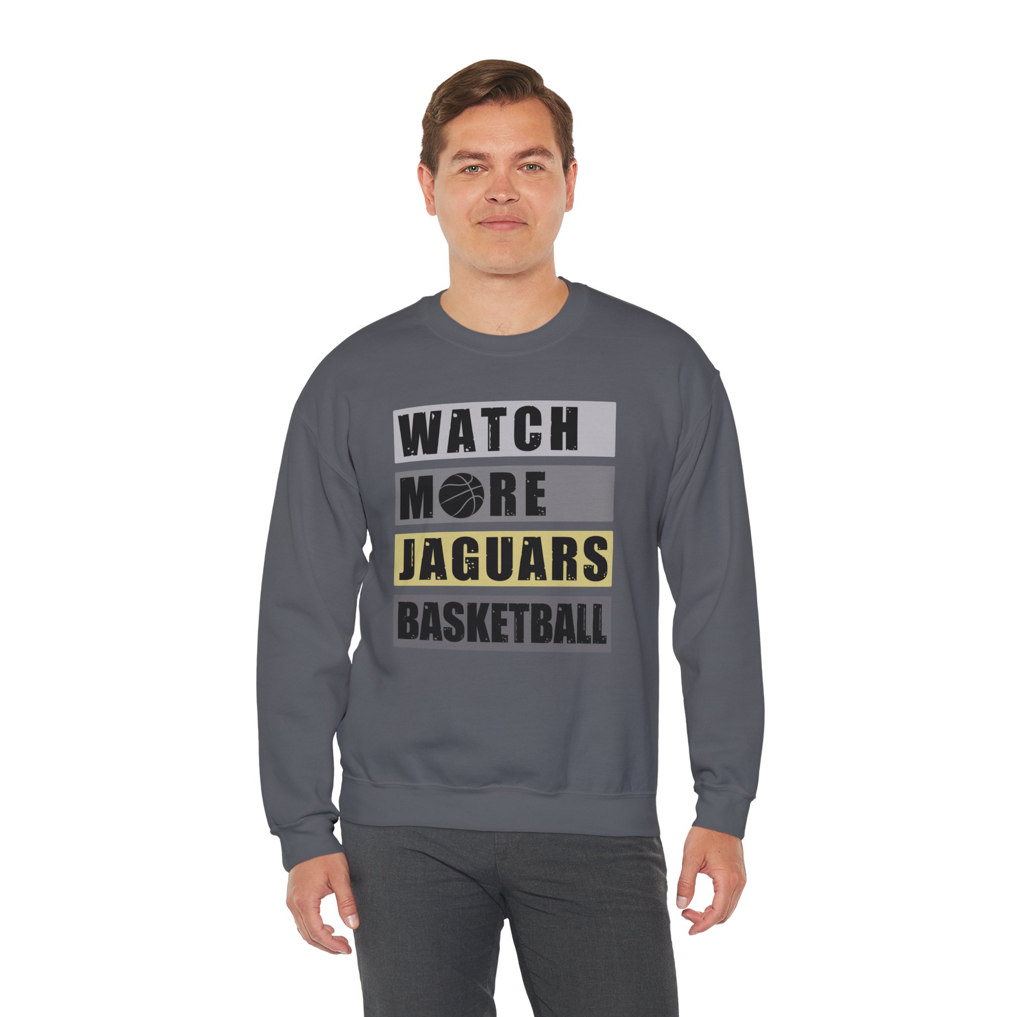 Watch More Jaguars Basketball Crewneck Sweatshirt - Image 38
