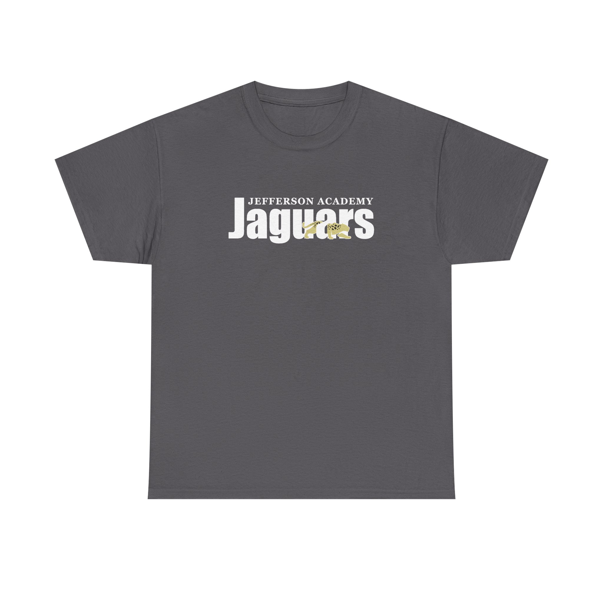 JA Jaguars Shirt w/ Back Name - Heavy Cotton Unisex Tee - Image 38