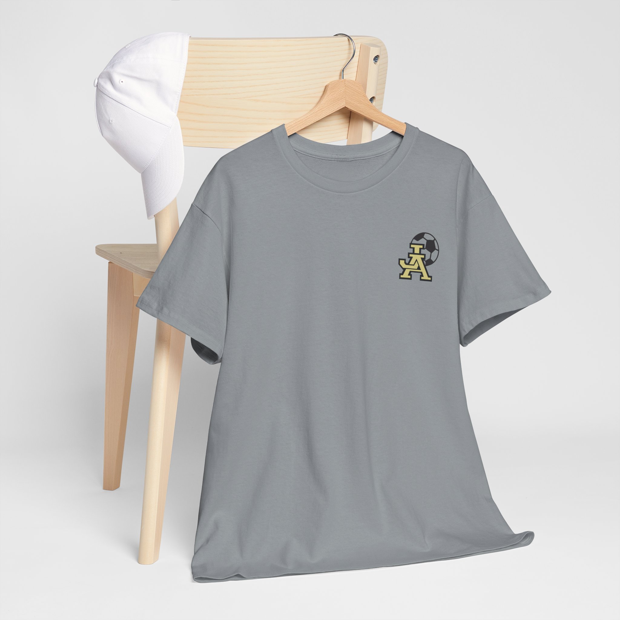 JA Soccer Shirt Heavy Cotton Unisex Tee - Image 44