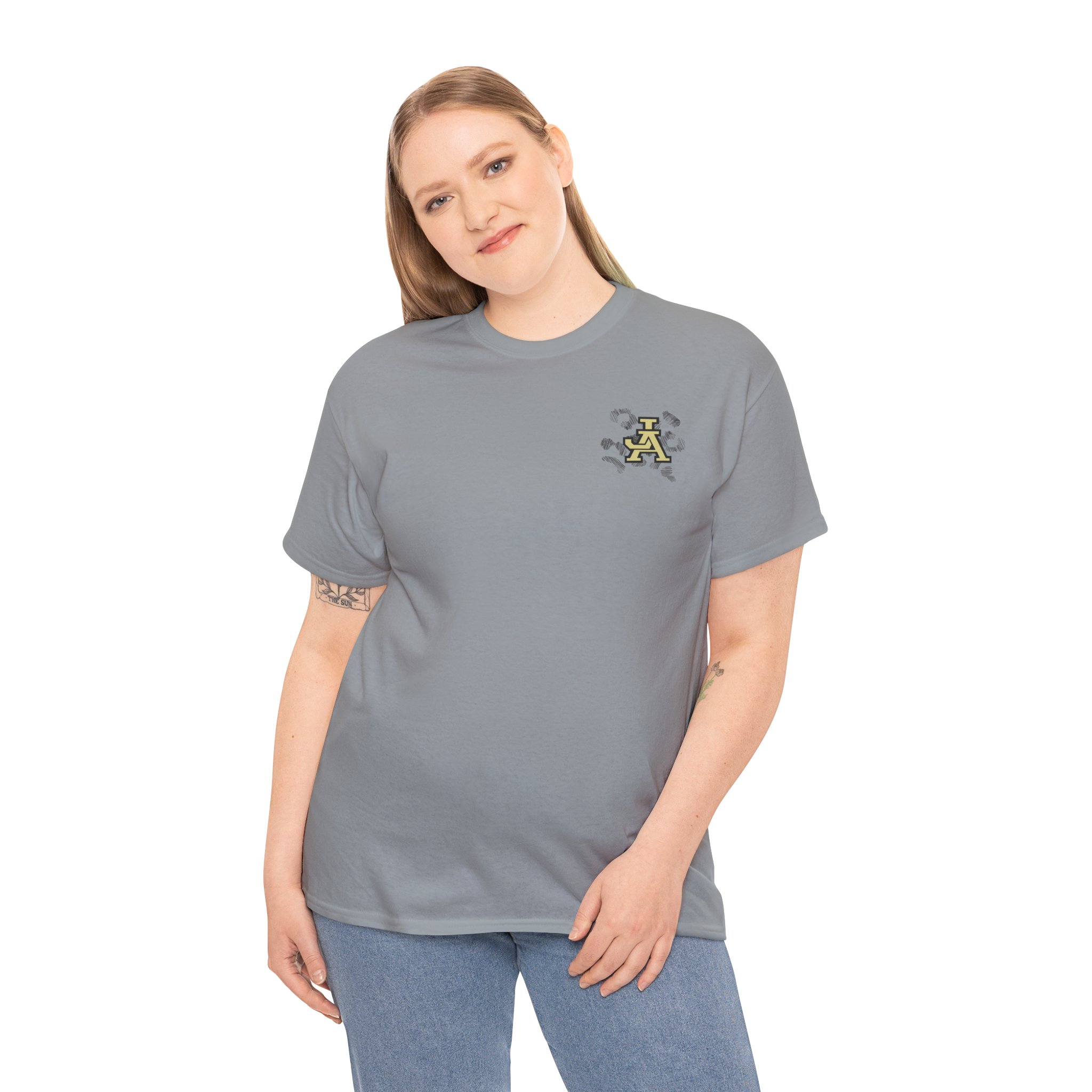 Jaguar Print Shirt Heavy Cotton Unisex Tee - Image 38