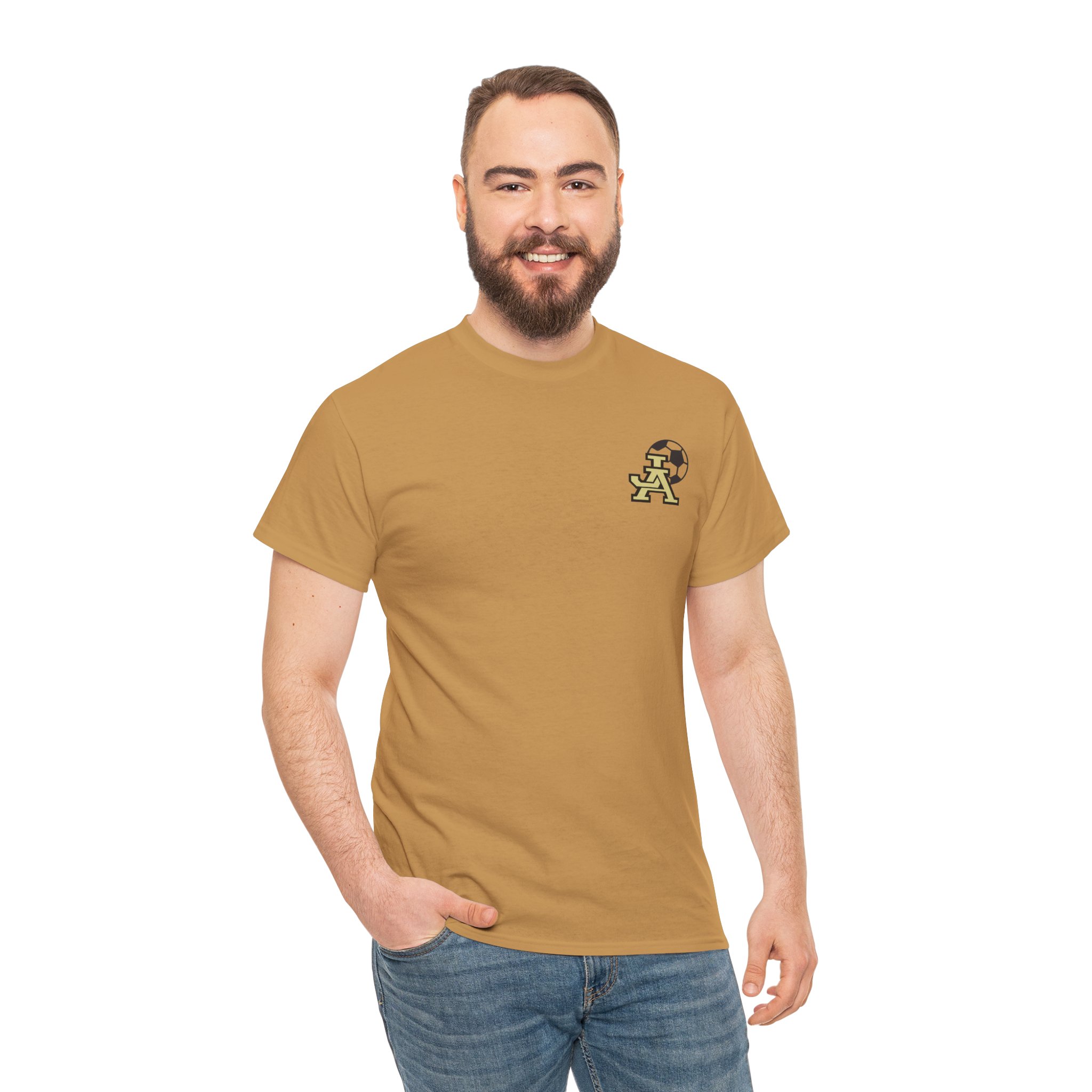JA Soccer Shirt Heavy Cotton Unisex Tee - Image 18