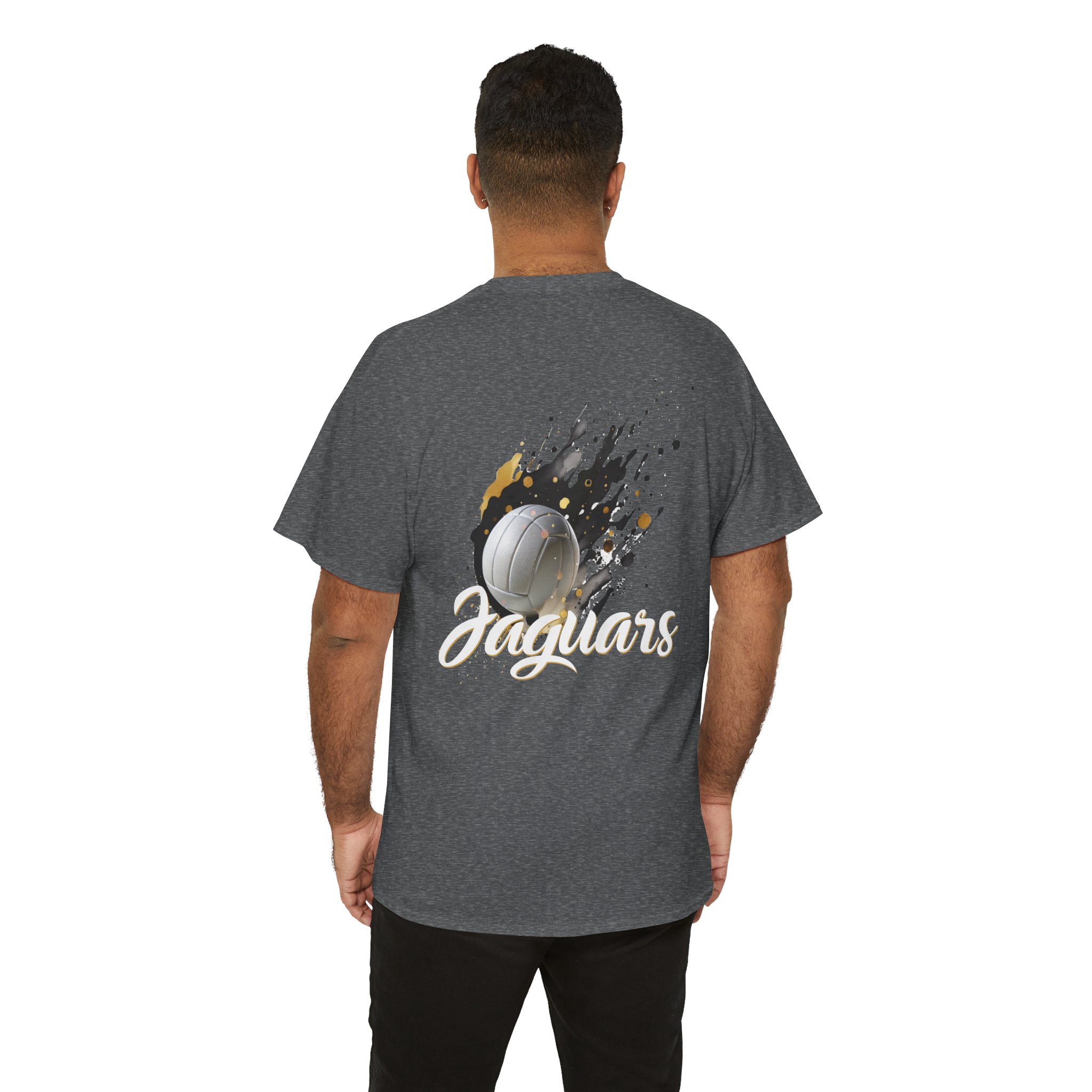 JA Galaxy Volleyball Shirt Heavy Cotton Unisex Tee - Image 6