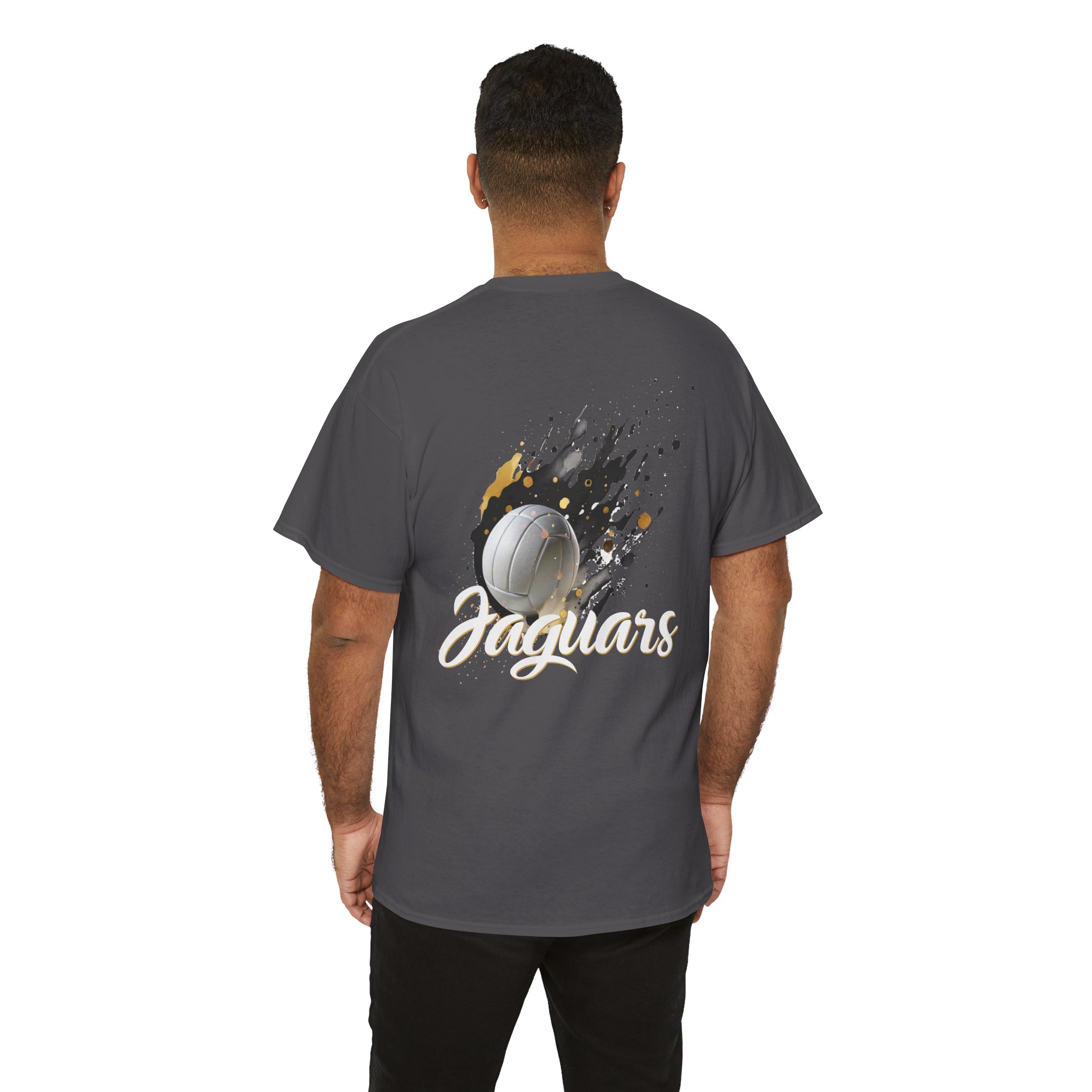 JA Galaxy Volleyball Shirt Heavy Cotton Unisex Tee - Image 79