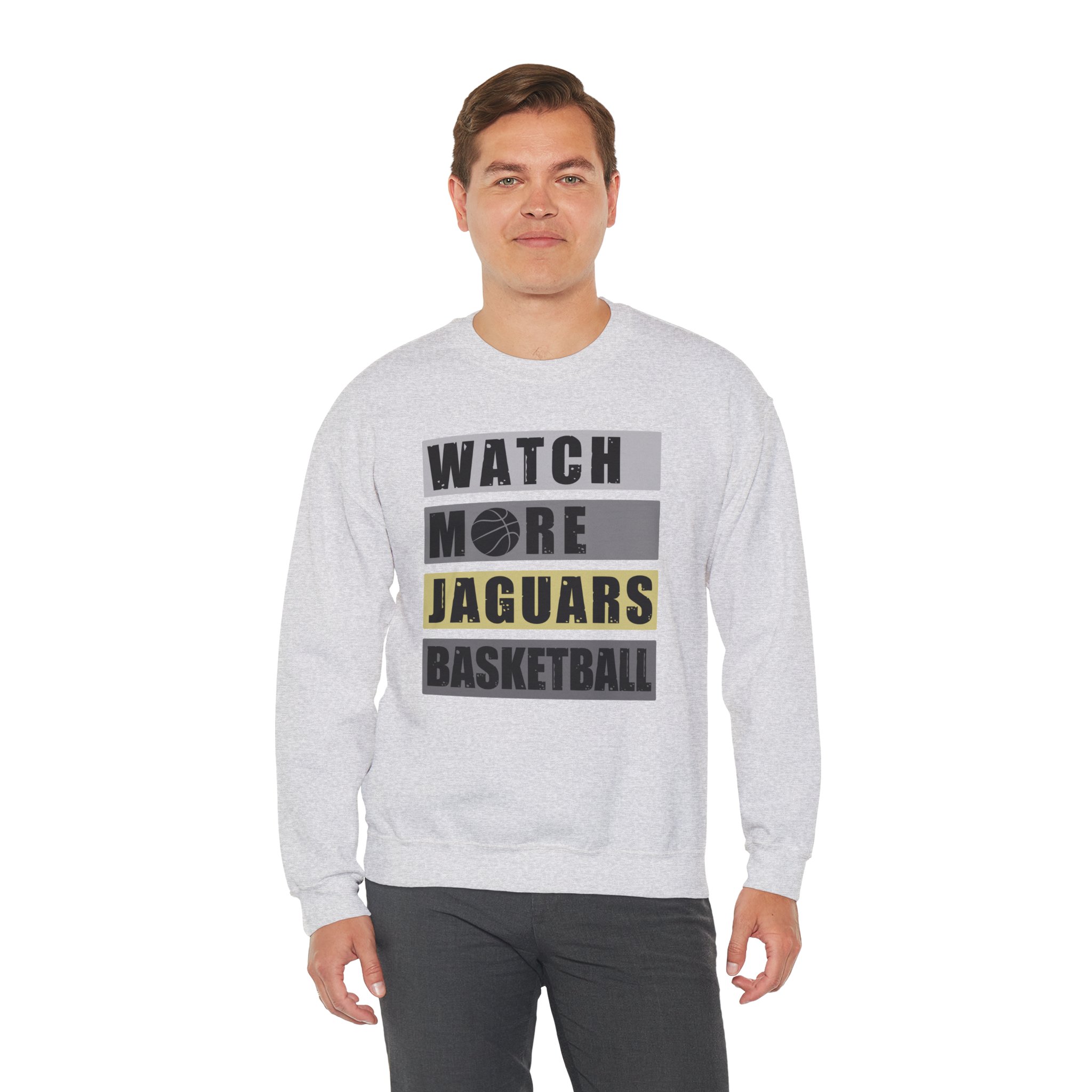 Watch More Jaguars Basketball Crewneck Sweatshirt - Image 49