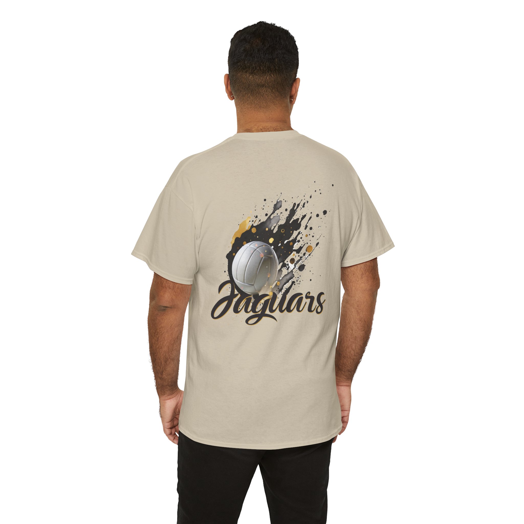 JA Galaxy Volleyball Shirt Heavy Cotton Unisex Tee - Image 23