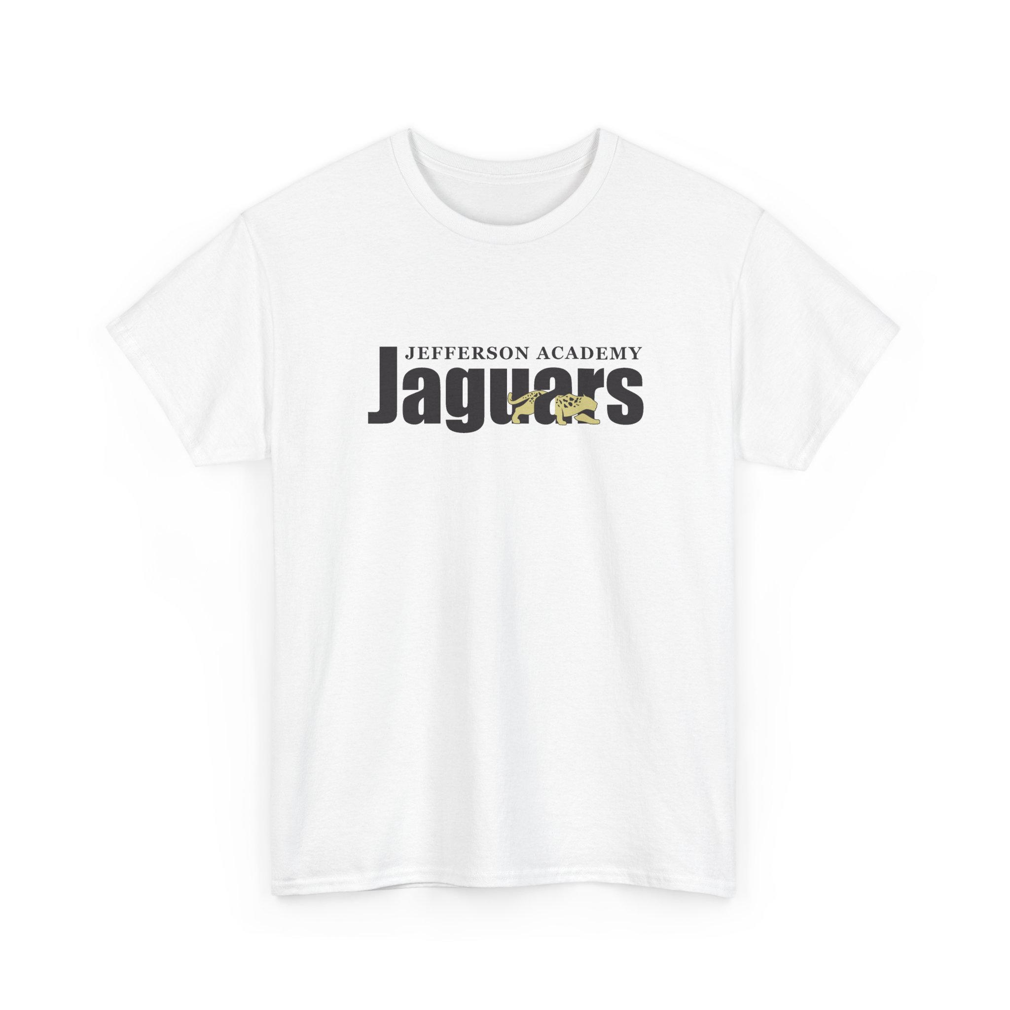 JA Jaguars Shirt w/ Back Name - Heavy Cotton Unisex Tee - Image 6