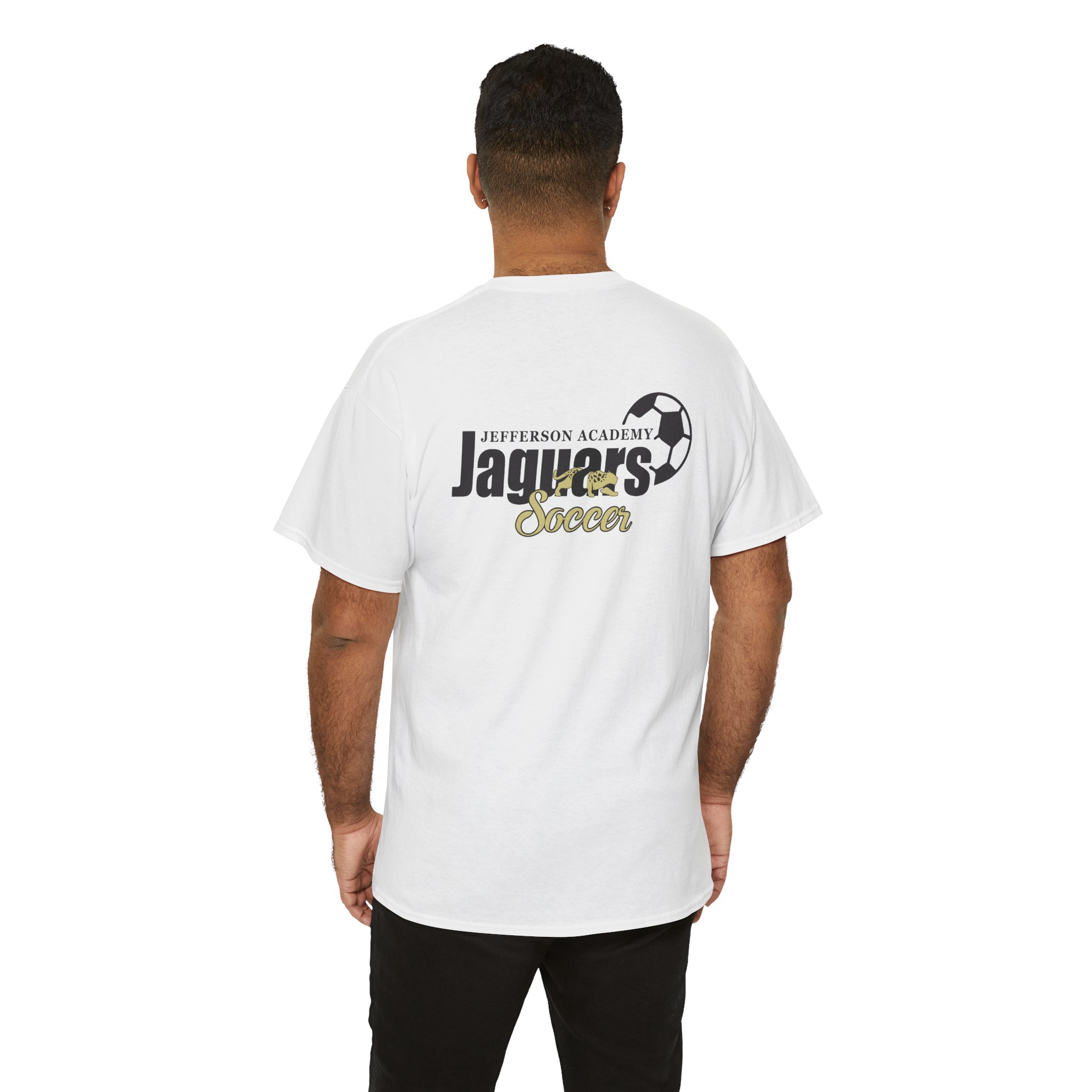 JA Soccer Shirt Heavy Cotton Unisex Tee - Image 32