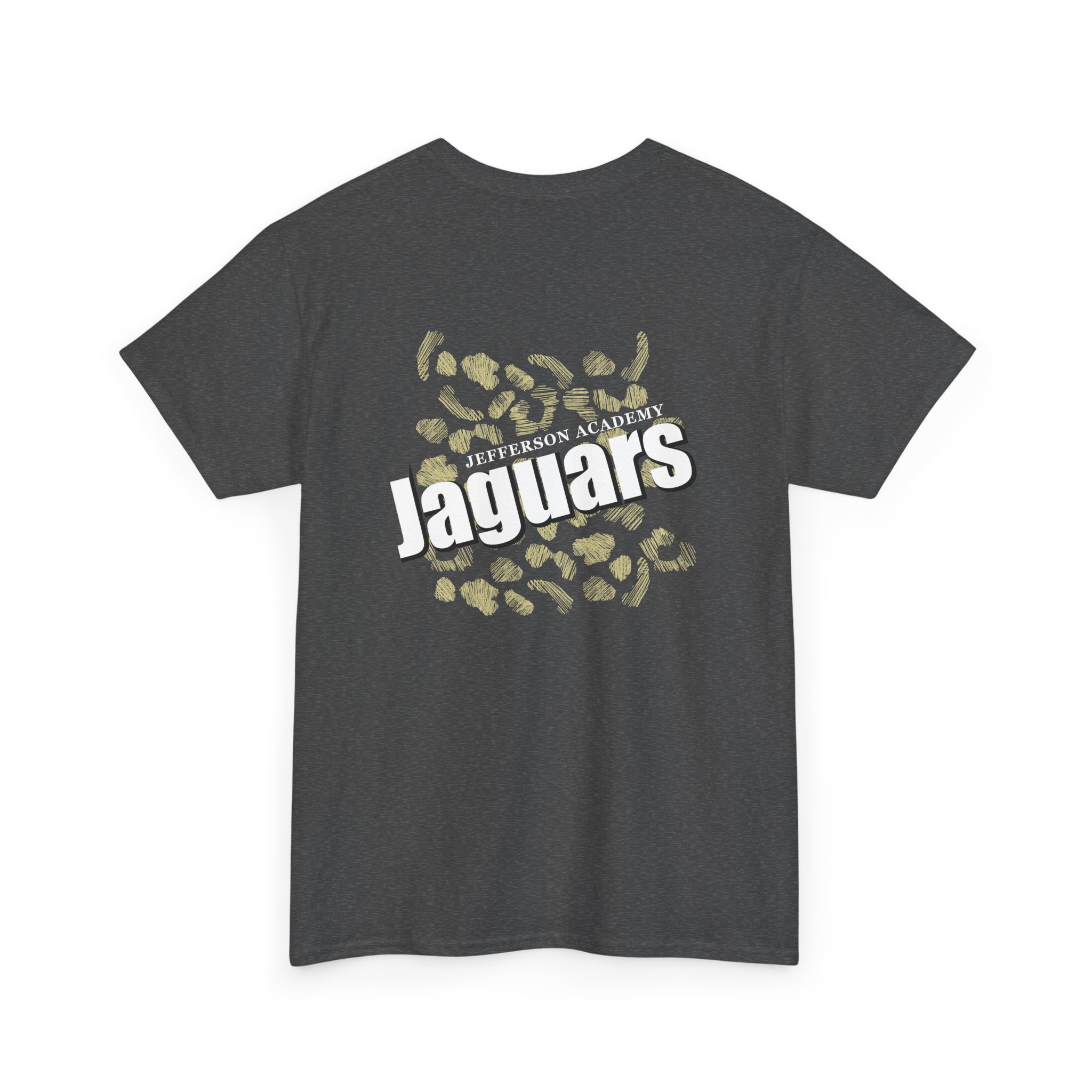 Jaguar Print Shirt Heavy Cotton Unisex Tee - Image 47