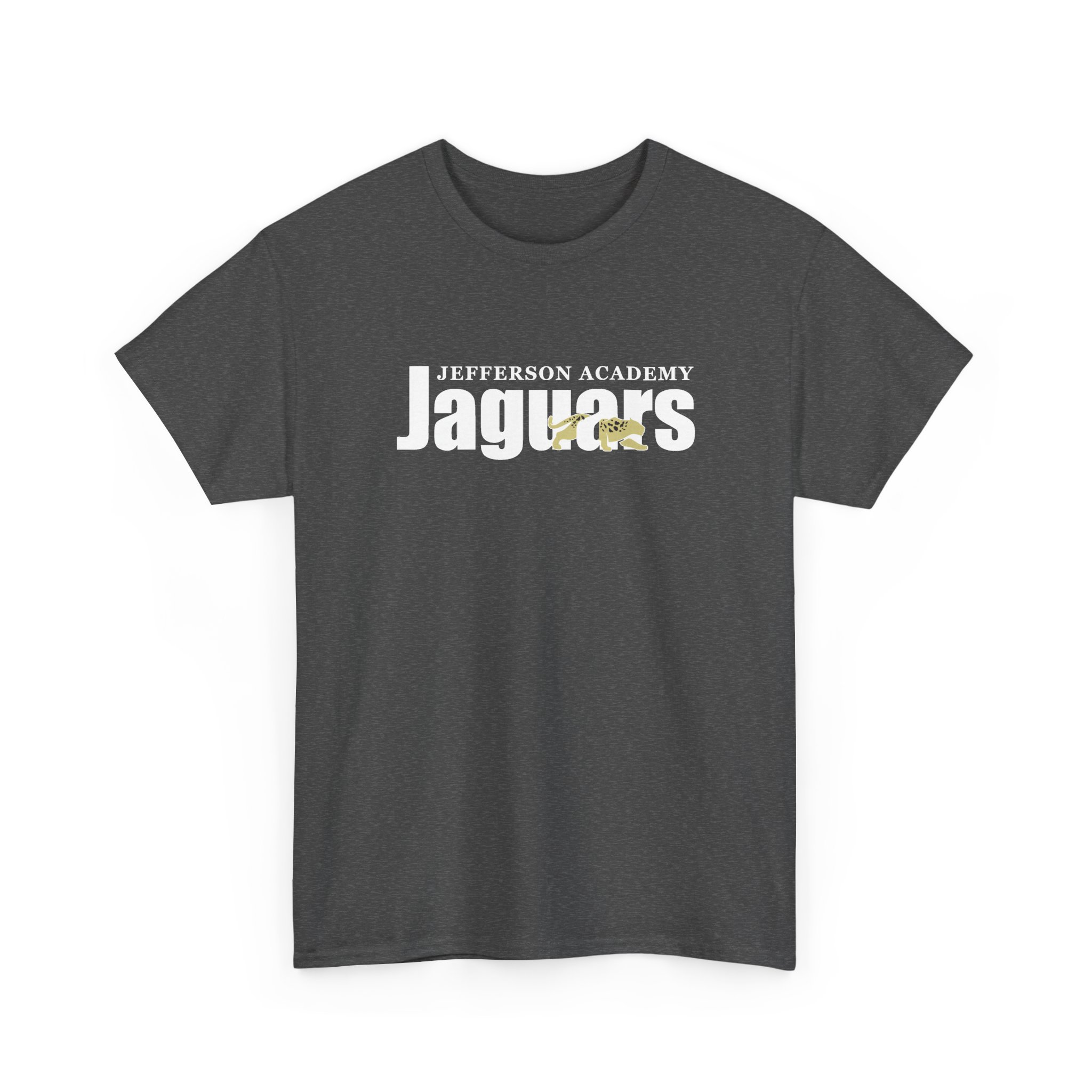JA Jaguars Shirt w/ Back Name - Heavy Cotton Unisex Tee - Image 36