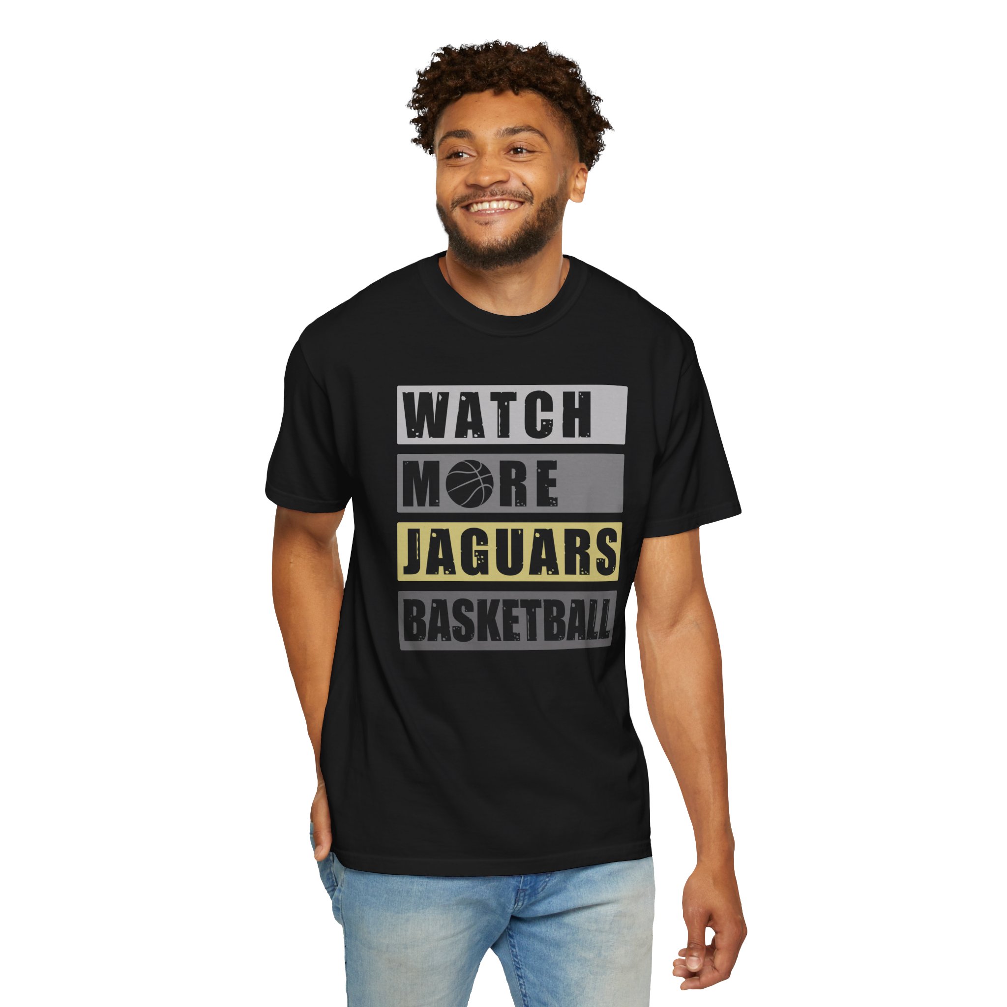 Watch More Jaguars Basketball T-Shirt - Image 5