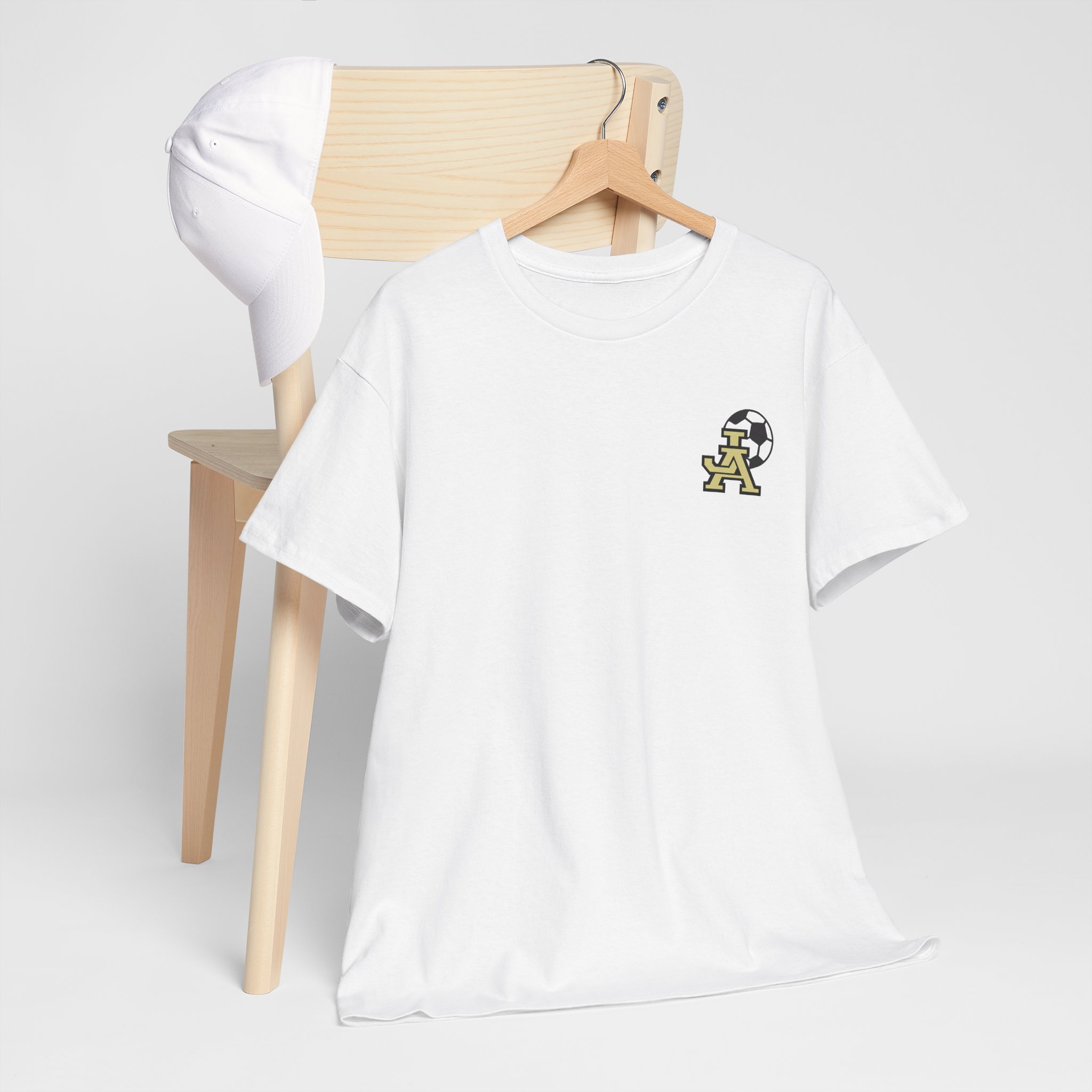 JA Soccer Shirt Heavy Cotton Unisex Tee - Image 26