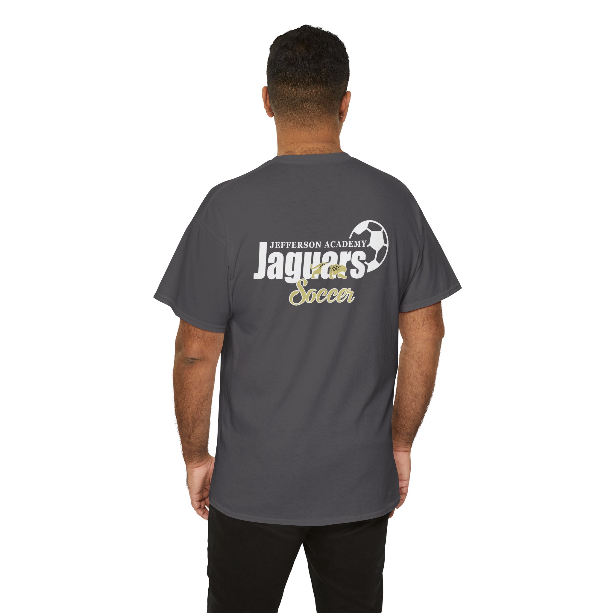 JA Soccer Shirt Heavy Cotton Unisex Tee - Image 4