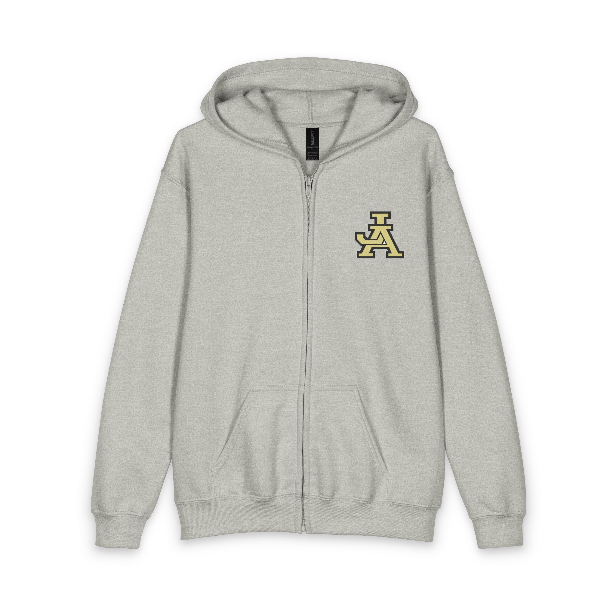 JA Youth Zipped Hoodie with Name Personalization - Image 3