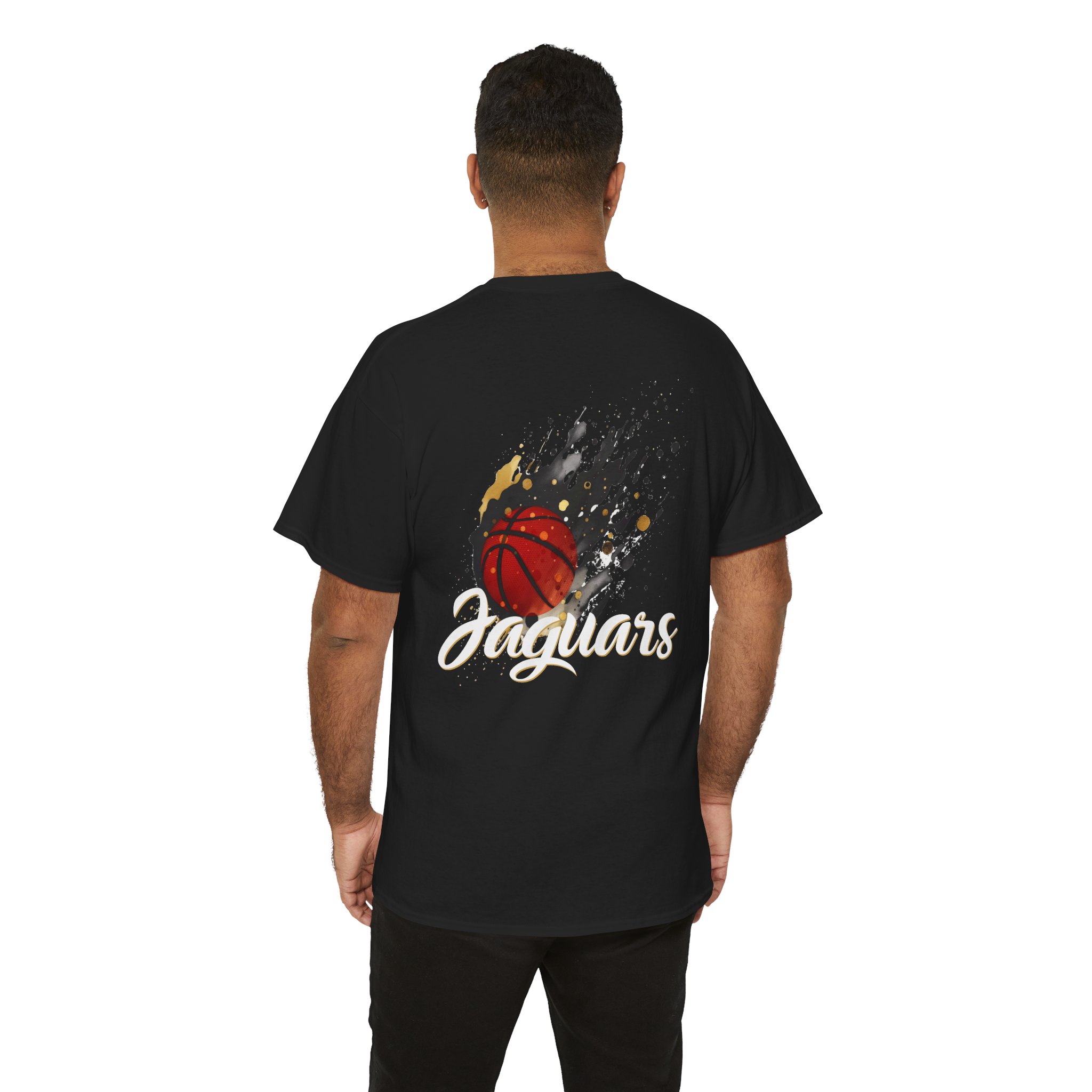 JA Galaxy Basketball Shirt Heavy Cotton Unisex Tee - Image 58