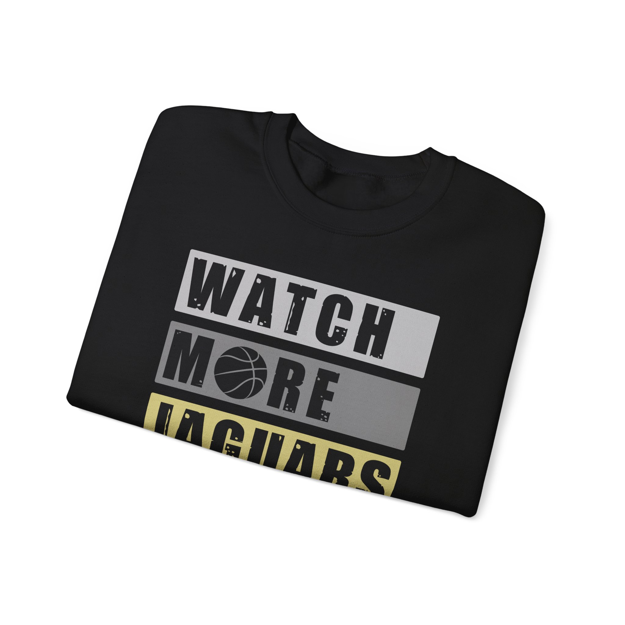 Watch More Jaguars Basketball Crewneck Sweatshirt - Image 2