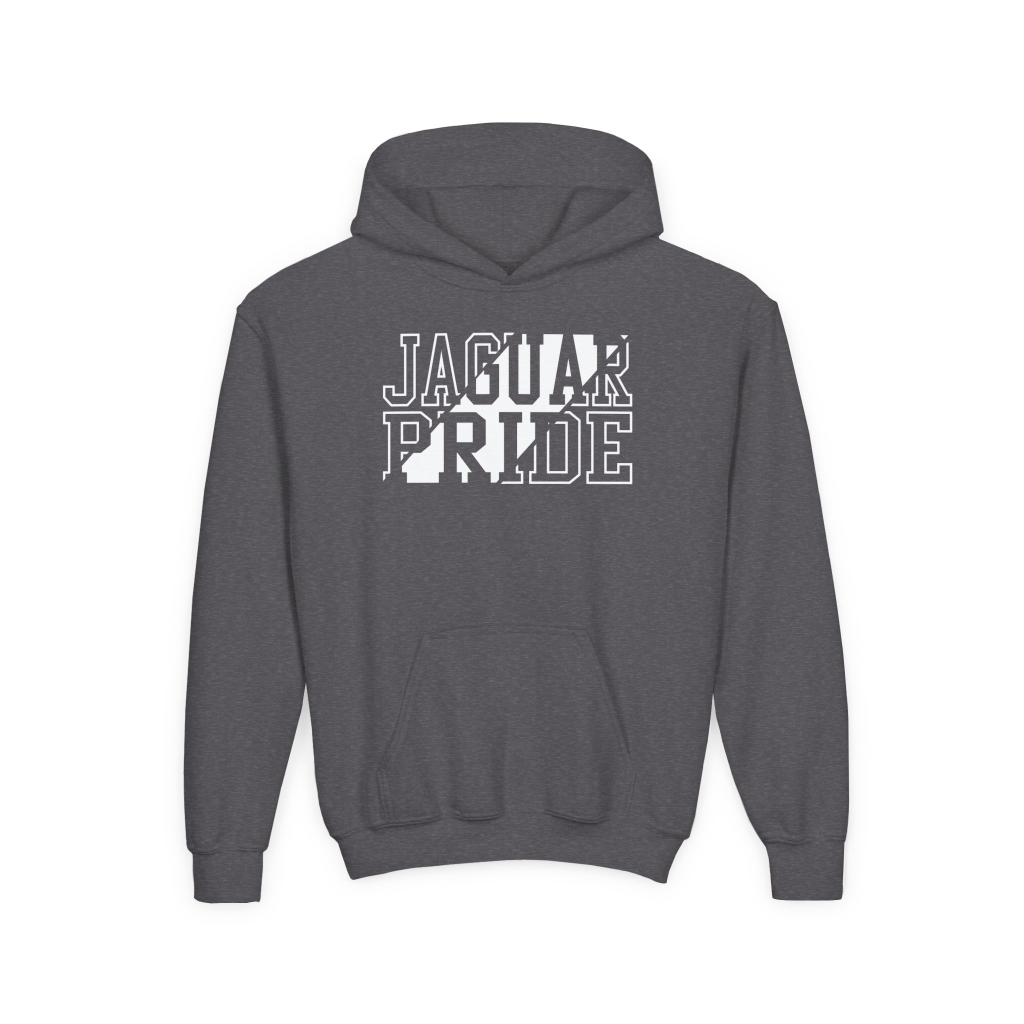 Youth Jaguar Pride Heavy Blend Hoodie - Image 2