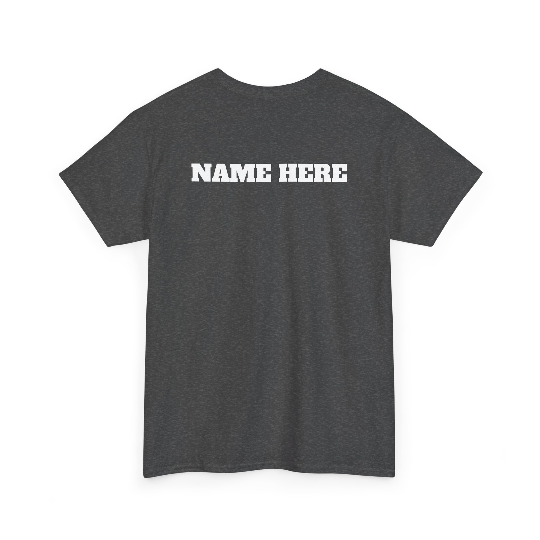 JA Jaguars Shirt w/ Back Name - Heavy Cotton Unisex Tee - Image 37