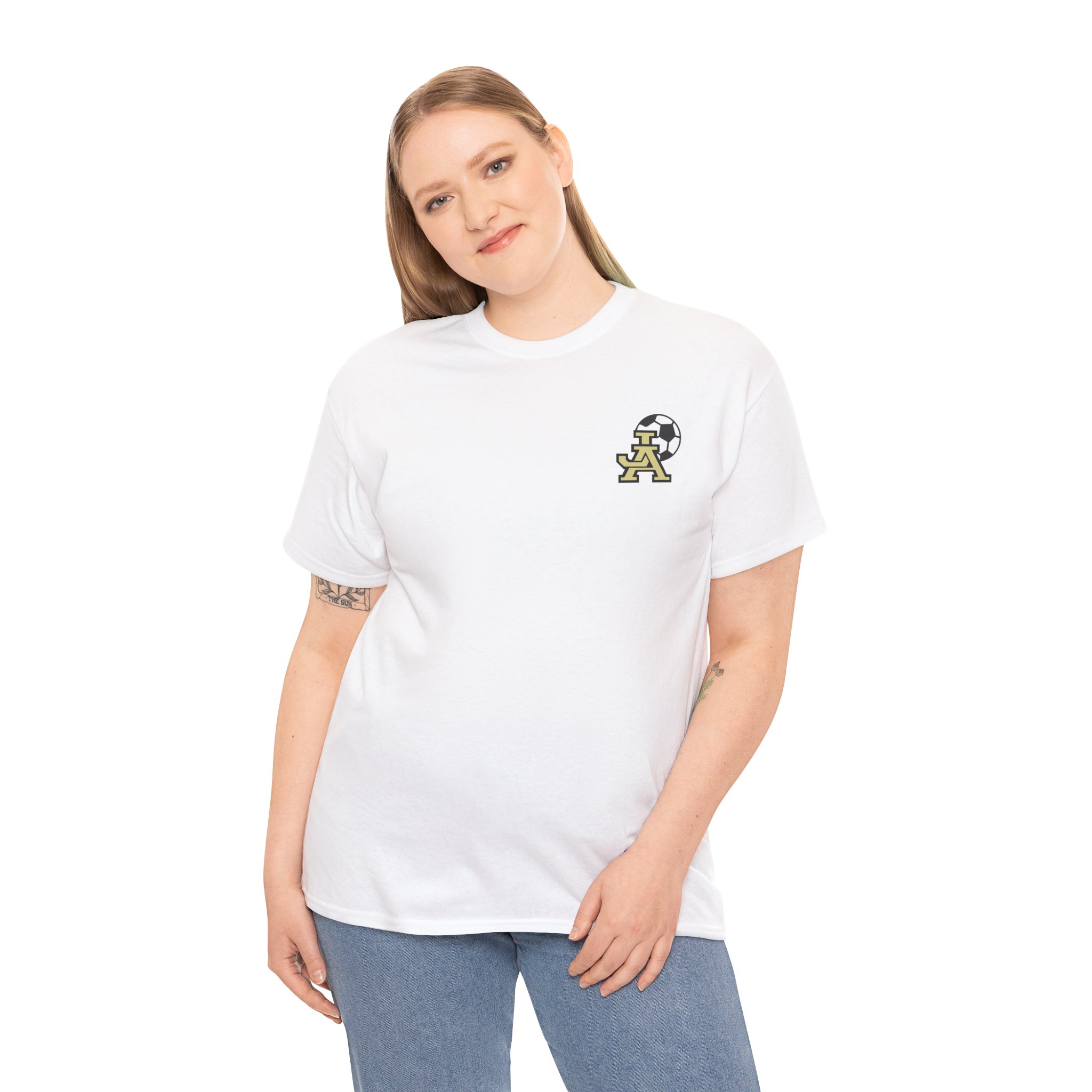 JA Soccer Shirt Heavy Cotton Unisex Tee - Image 33