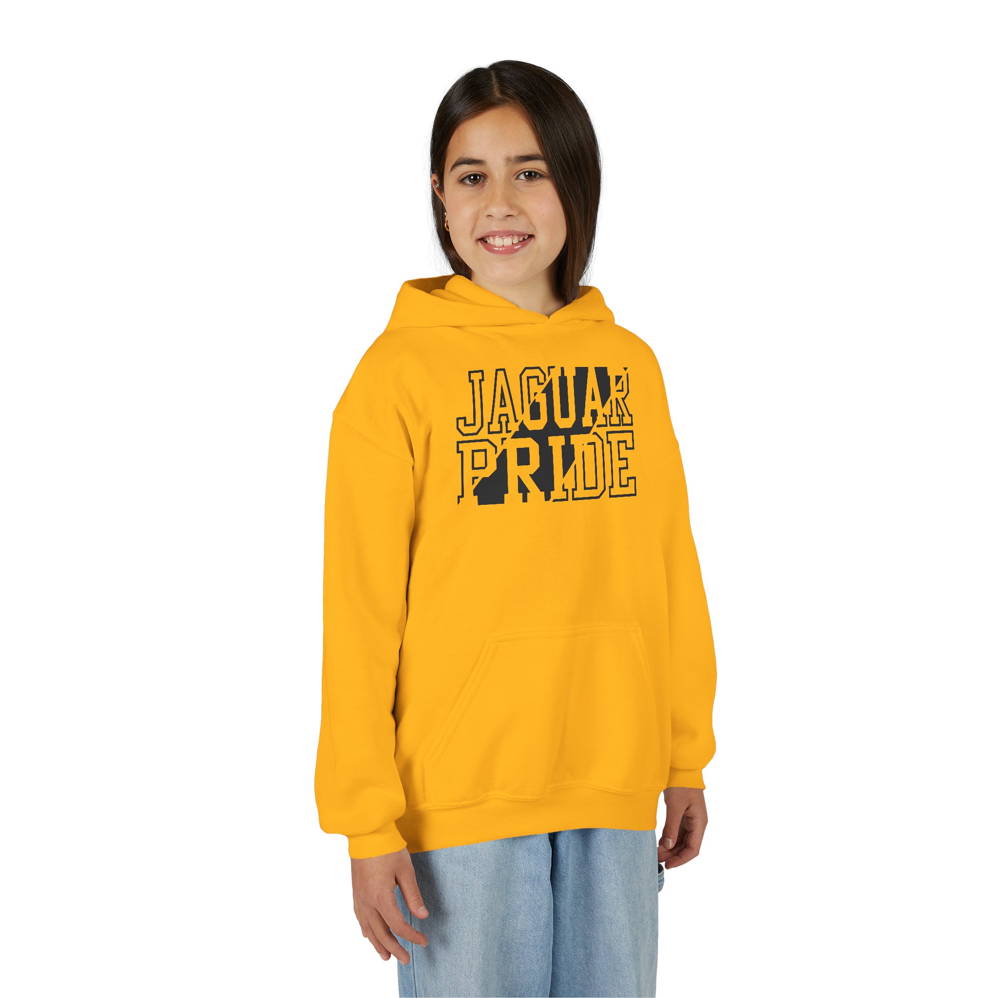 Youth Jaguar Pride Heavy Blend Hoodie - Image 23