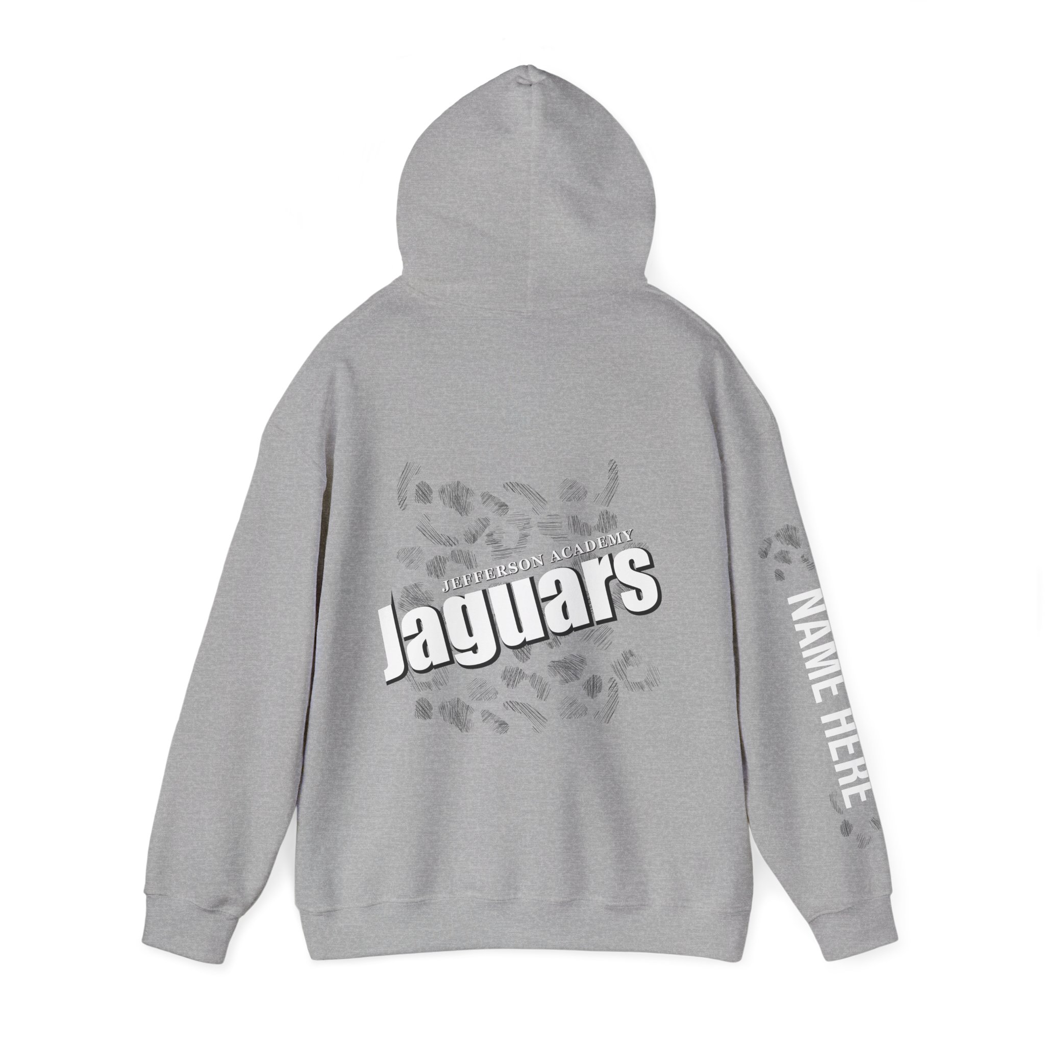 Jaguar Print Unisex Heavy Blend™ Hooded Sweatshirt - Image 11